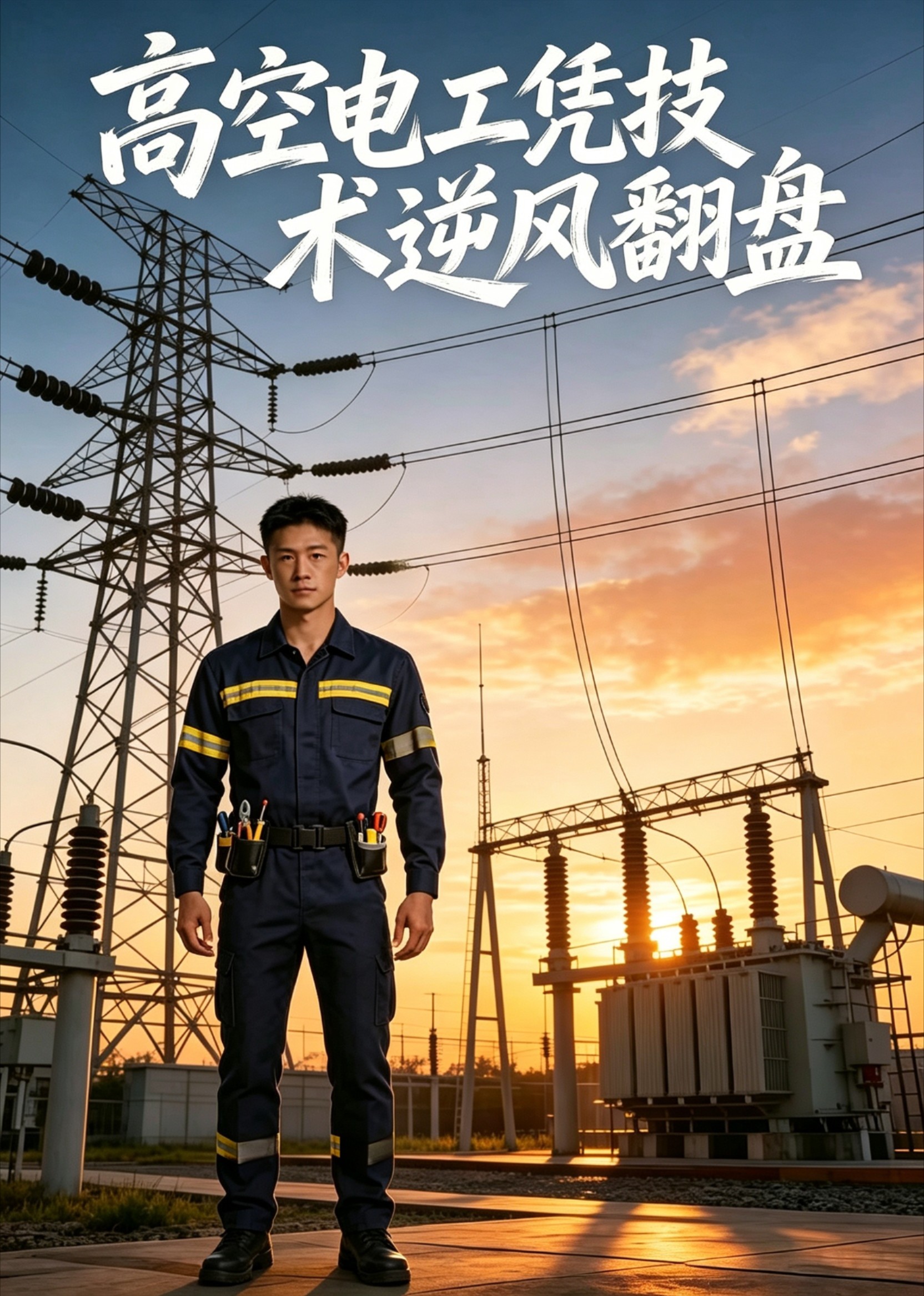 高空电工凭技术逆风翻盘