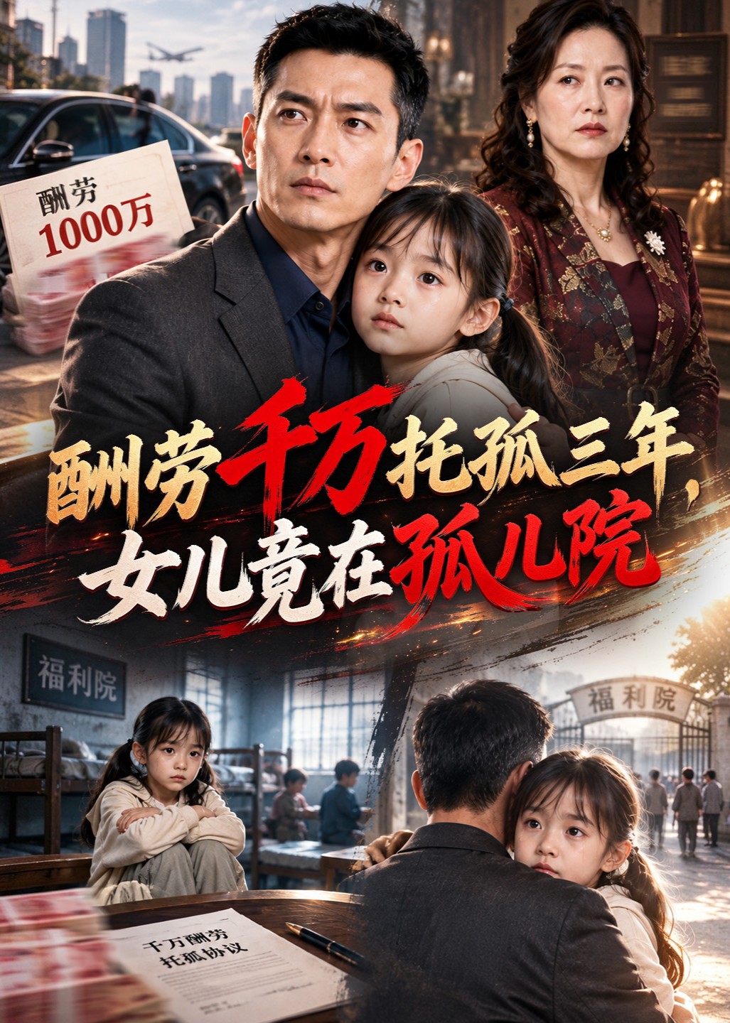 酬劳千万托孤三年，女儿竟在孤儿院封面图