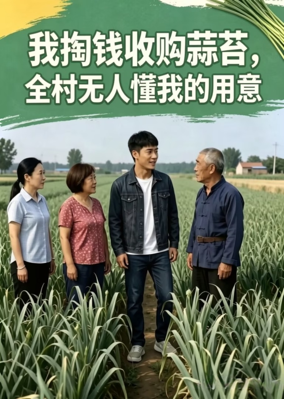 我掏钱收购蒜苔，全村无人懂我的用意
