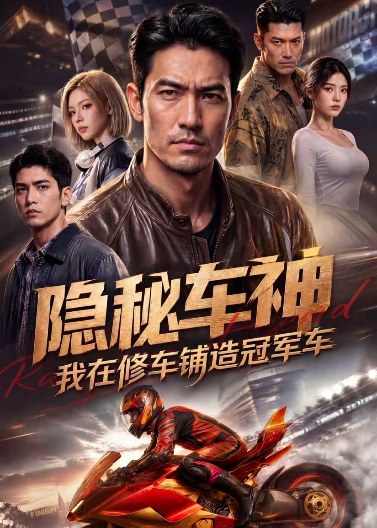 隐秘车神，我在修车铺造冠军车