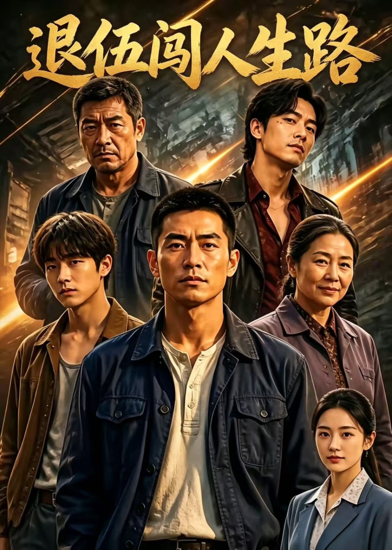退伍闯人生路