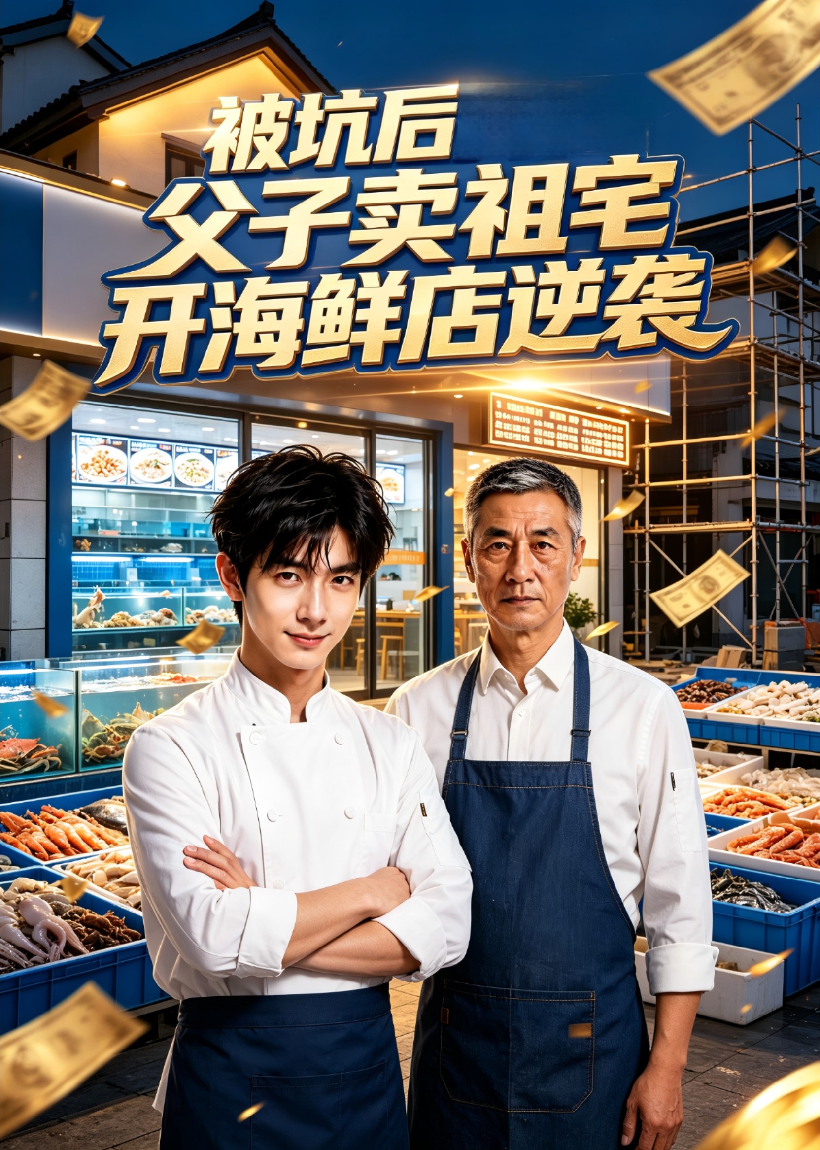 被坑后父子卖祖宅开海鲜店逆袭