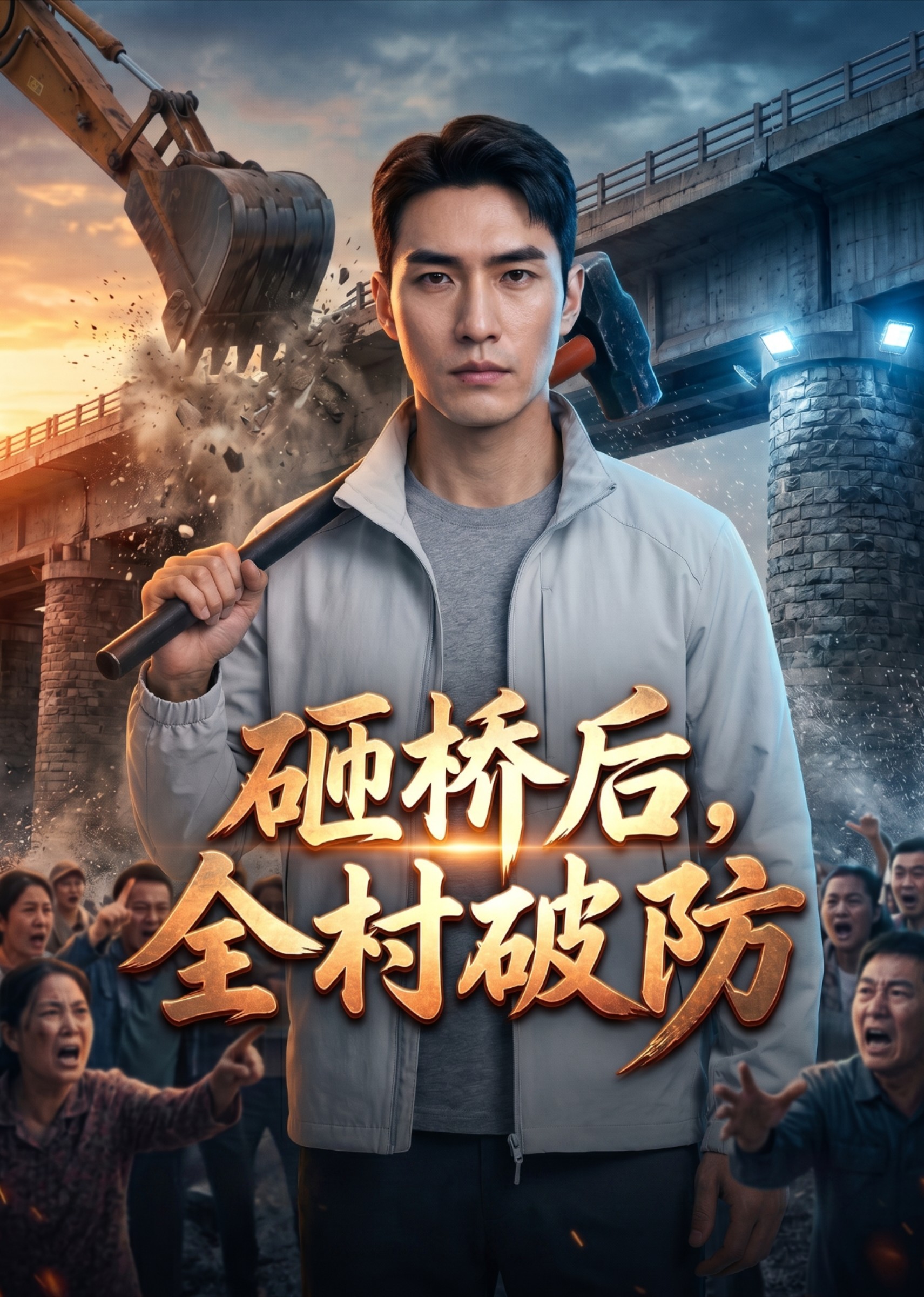 砸桥后，全村破防