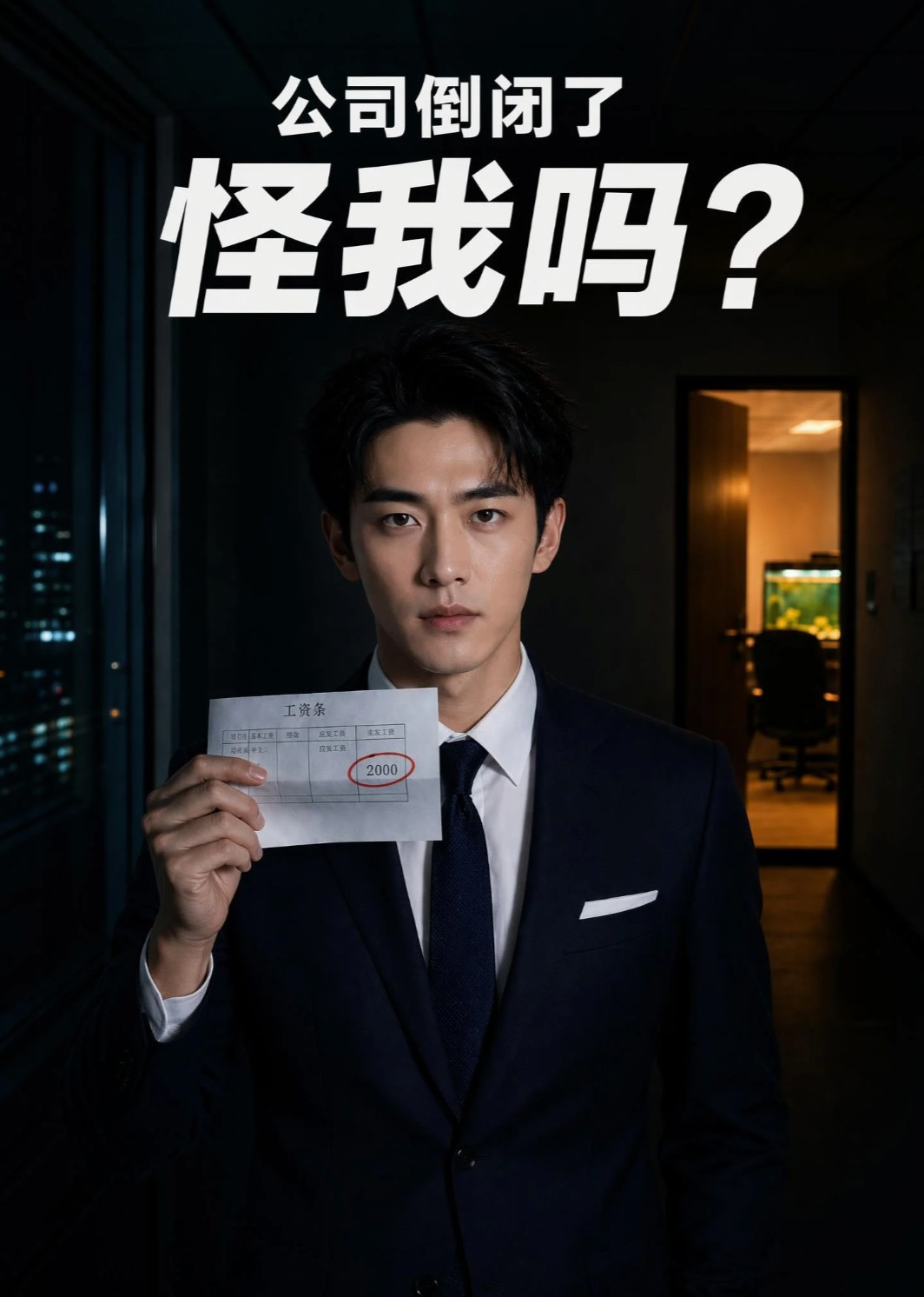 公司倒闭了怪我吗？