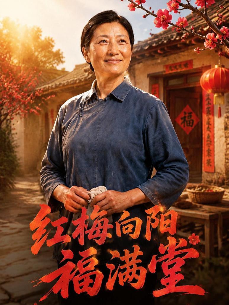 红梅向阳福满堂封面图