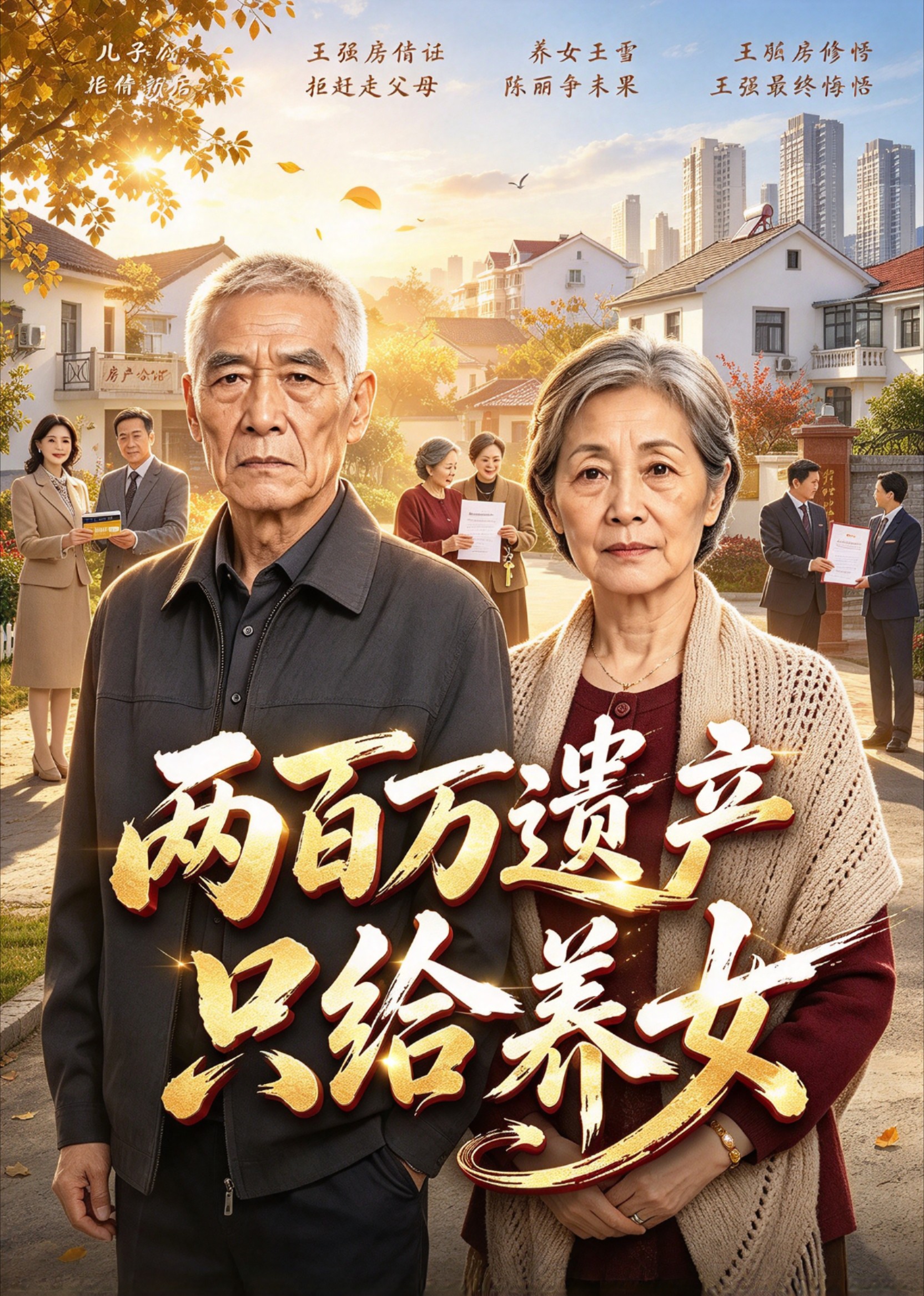 两百万遗产只给养女封面图