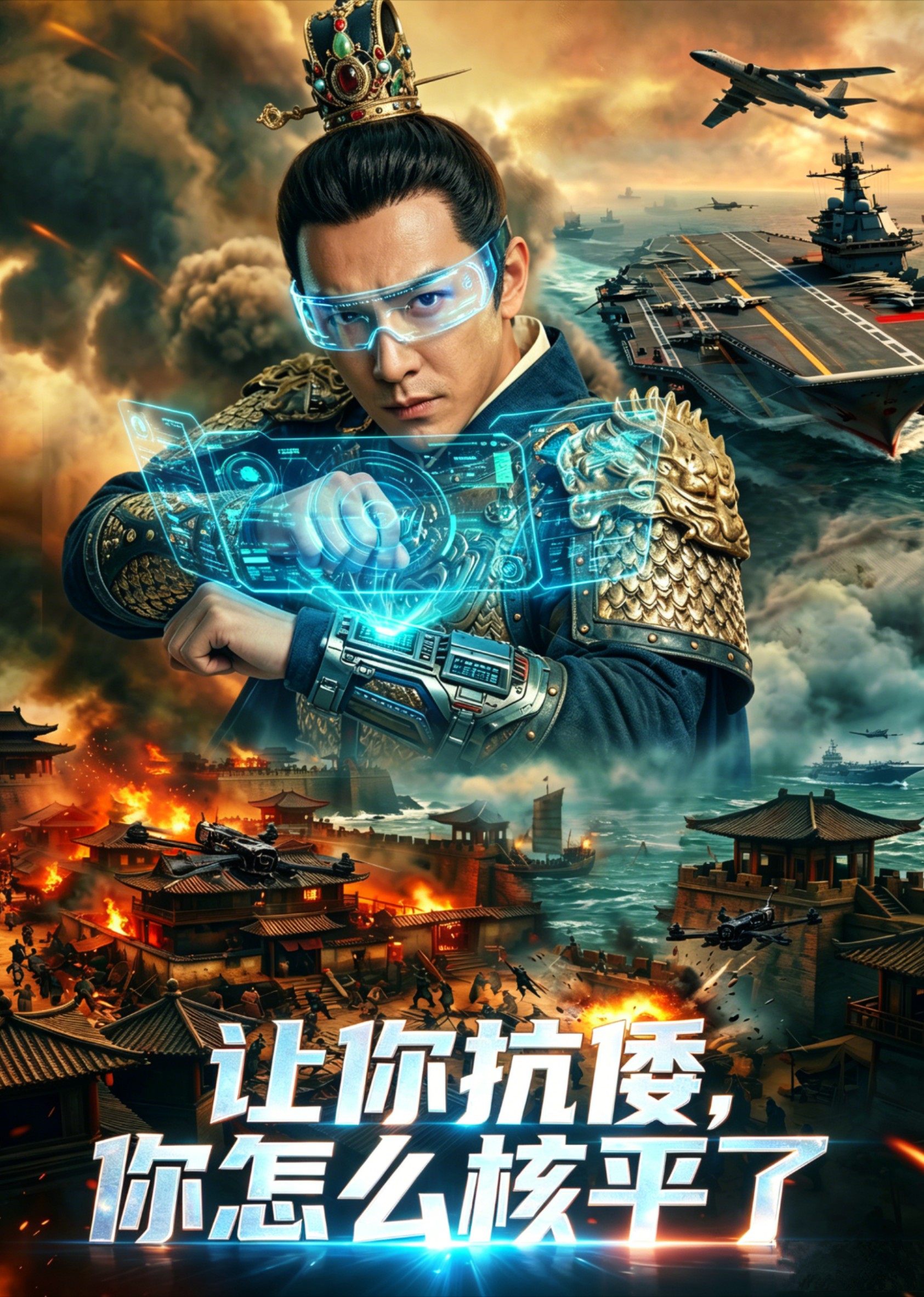 让你抗倭，你怎么核平了