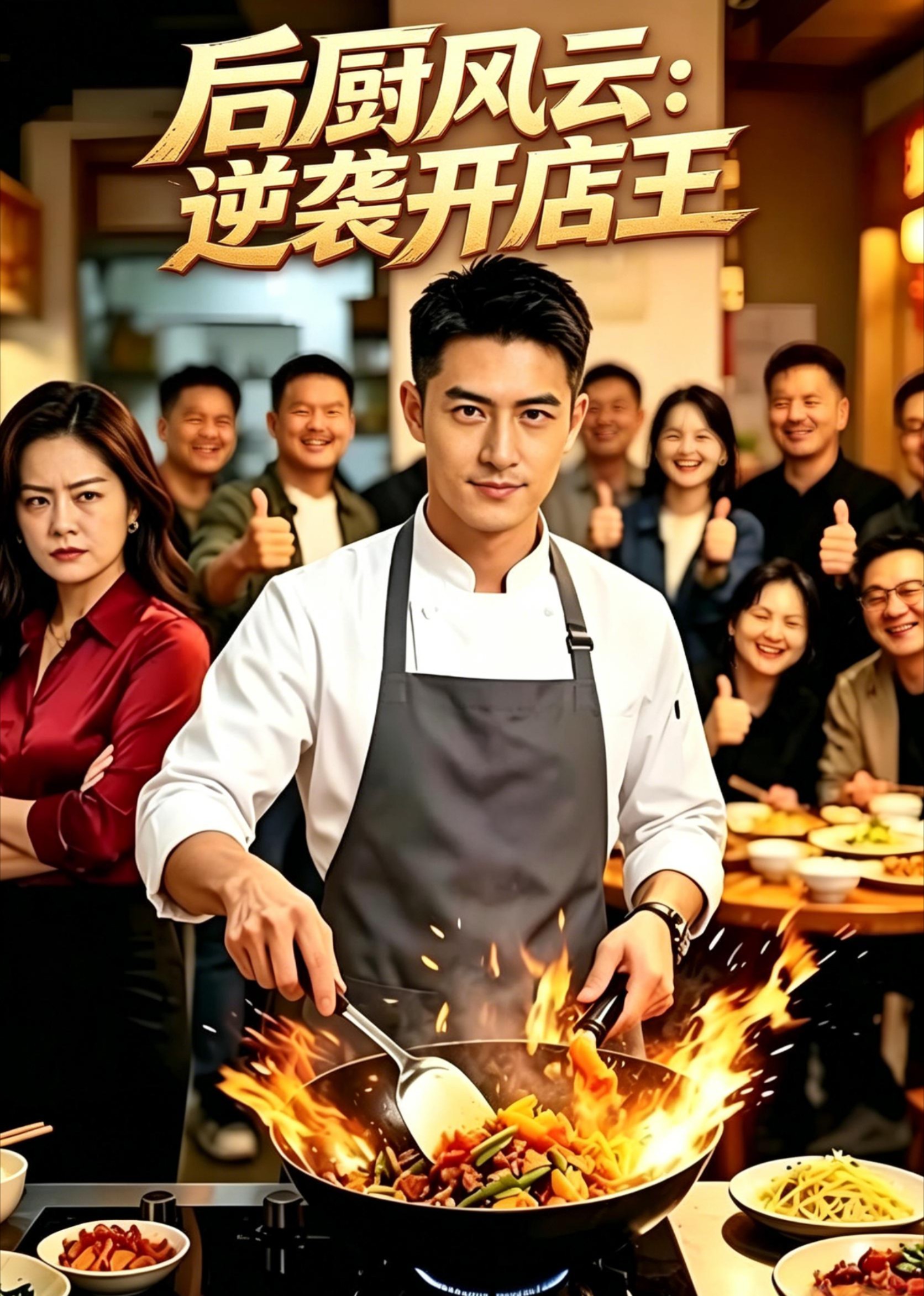 后厨风云：逆袭开店王封面图