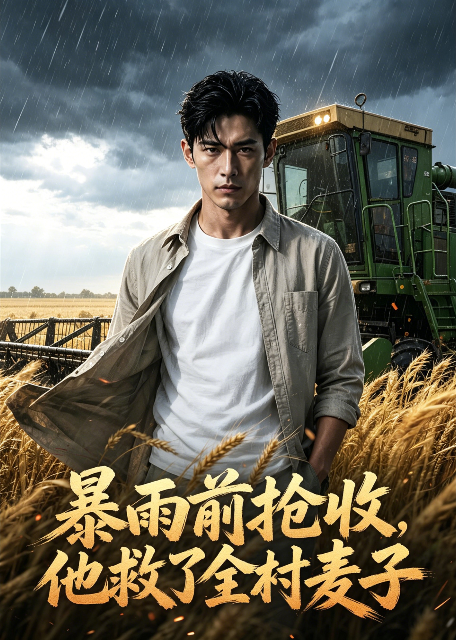 暴雨前抢收，他救了全村麦子