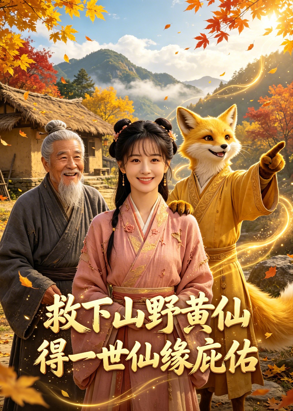 救下山野黄仙，得一世仙缘庇佑
