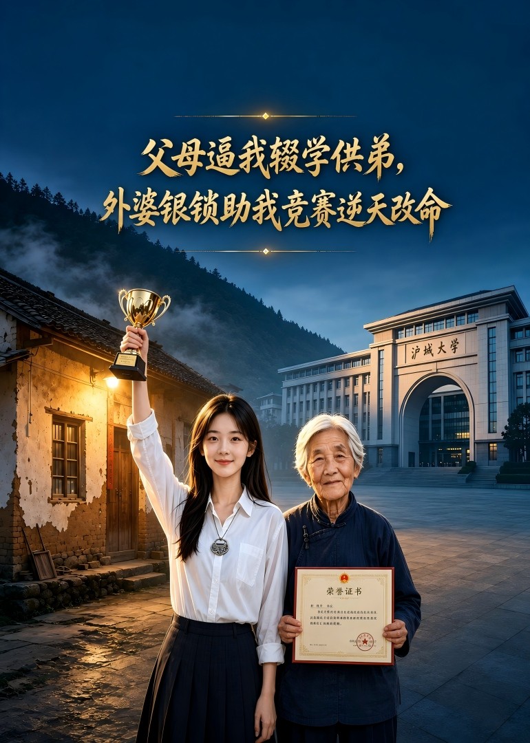 父母逼我辍学供弟，外婆银锁助我竞赛改命封面图