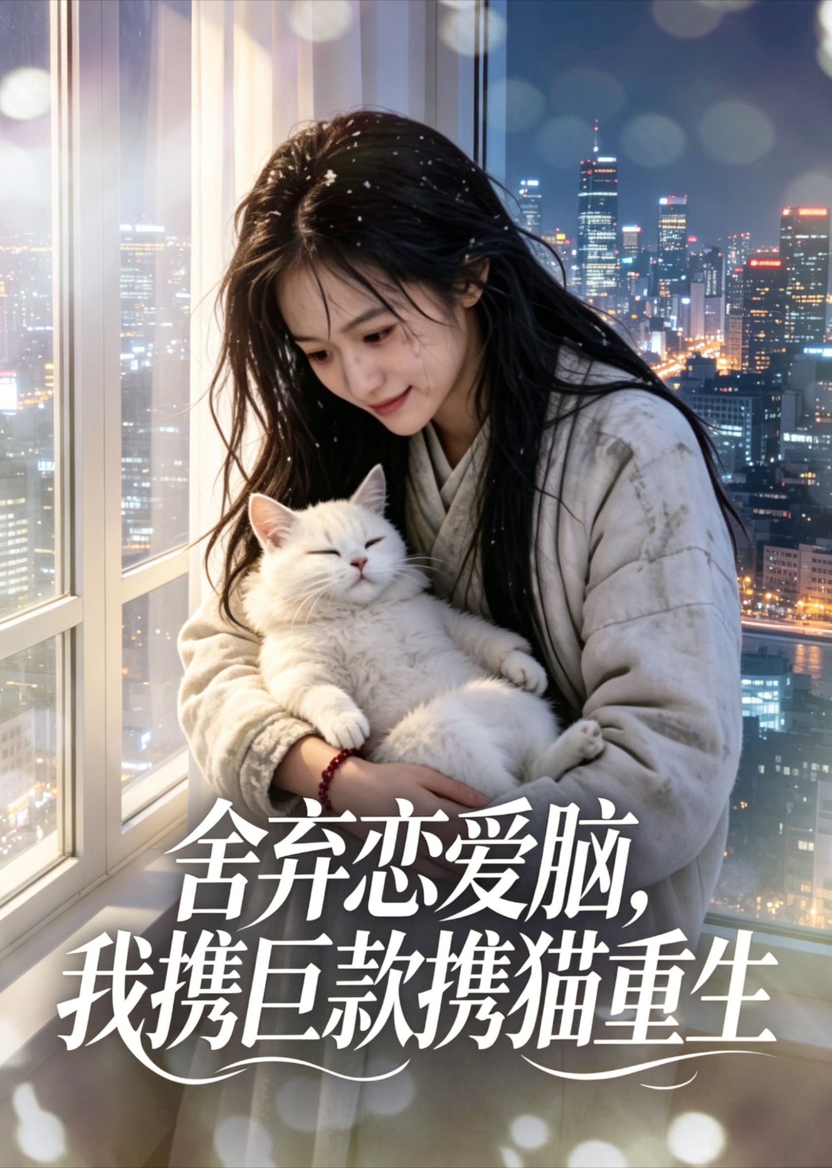 舍弃恋爱脑，我携巨款携猫重生封面图