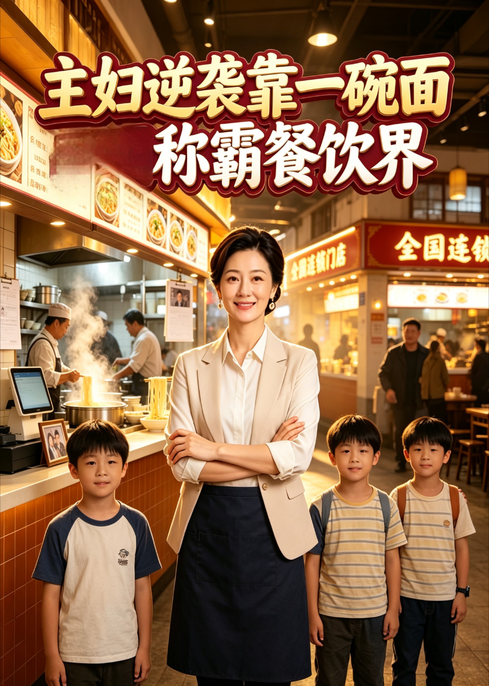 主妇逆袭靠一碗面称霸餐饮界