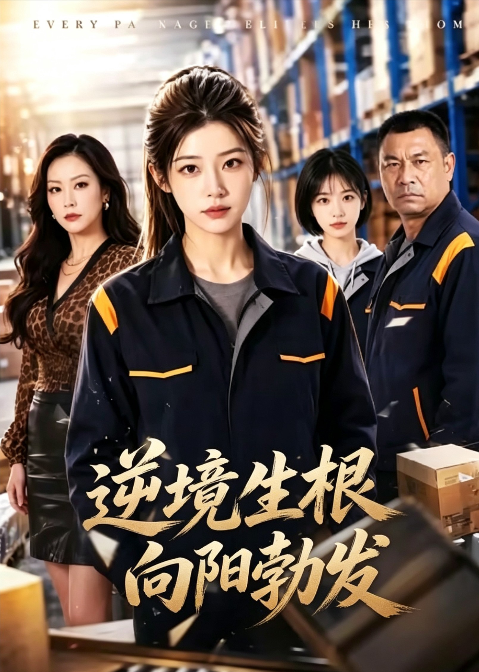 逆境生根，向阳勃发