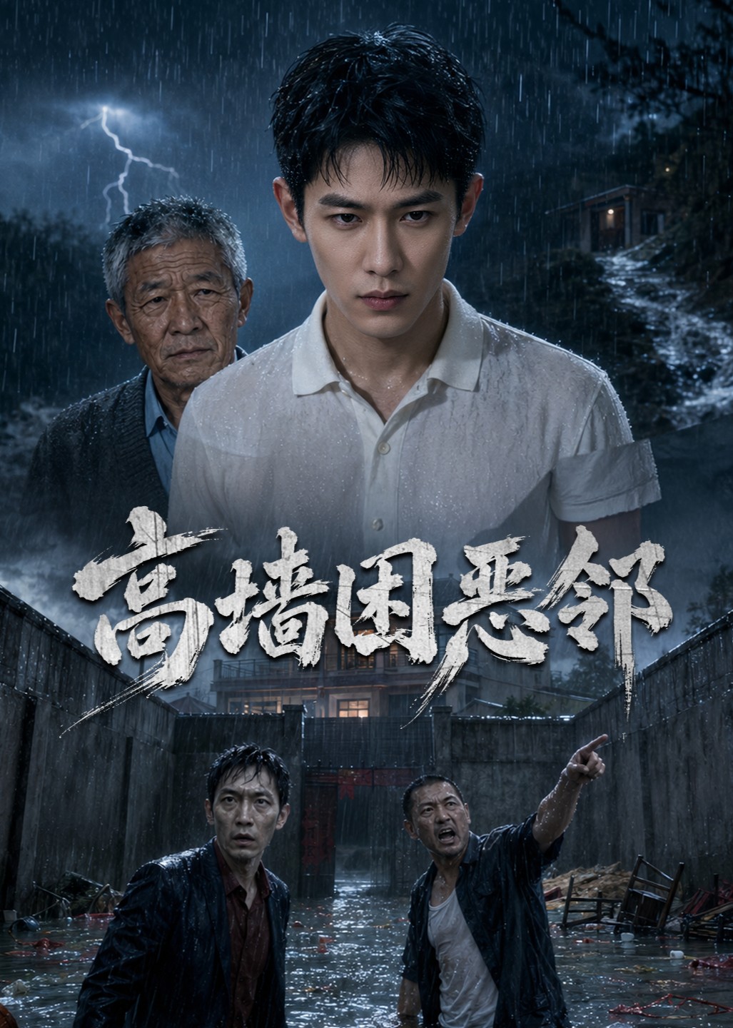 高墙困恶邻
