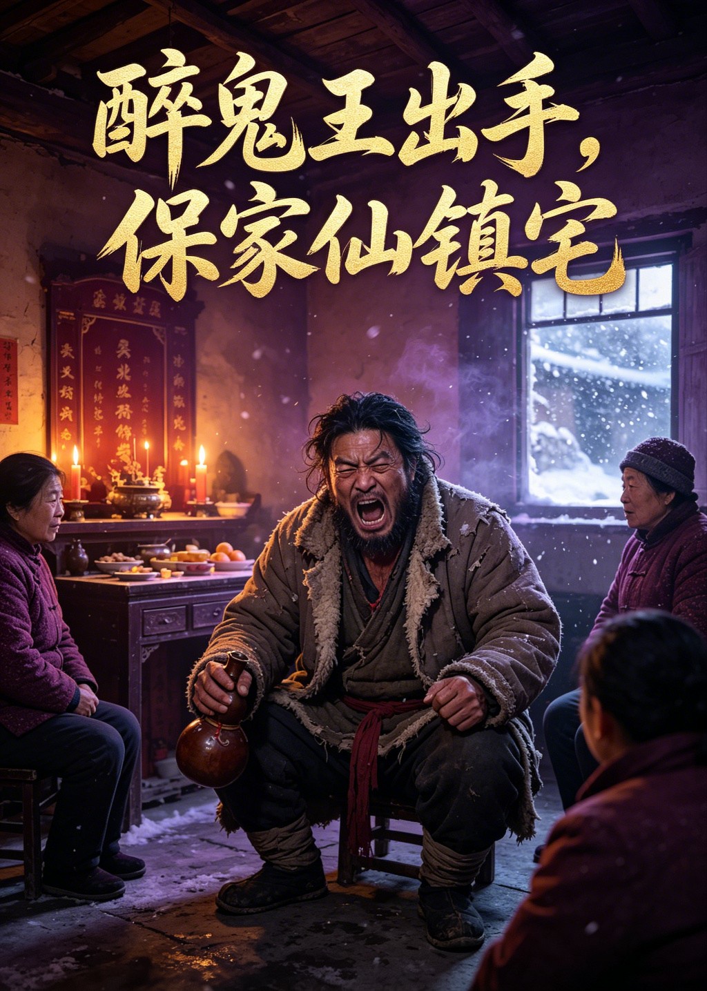 醉鬼王出手，保家仙镇宅封面图
