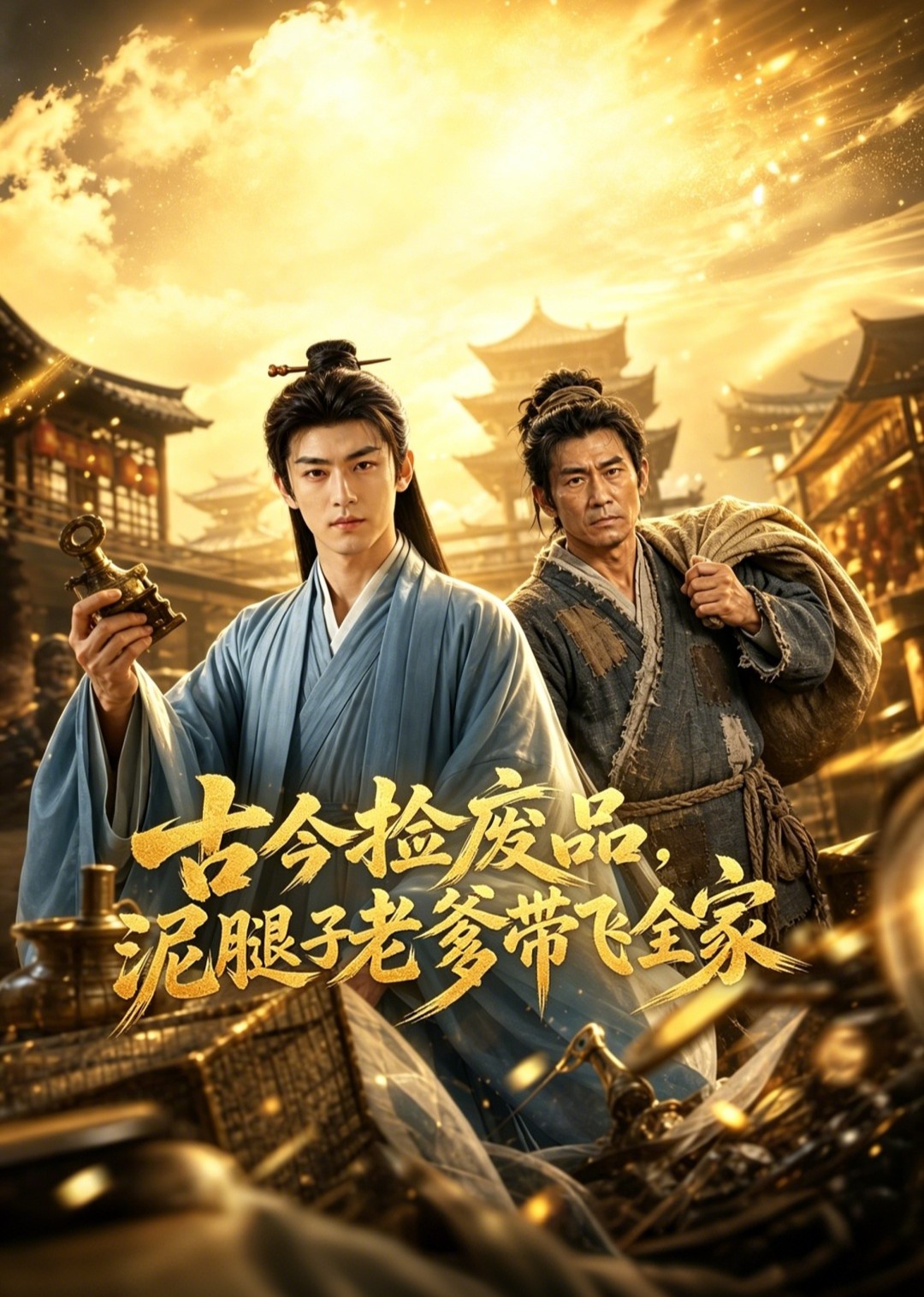 古今捡废品，泥腿子老爹带飞全家