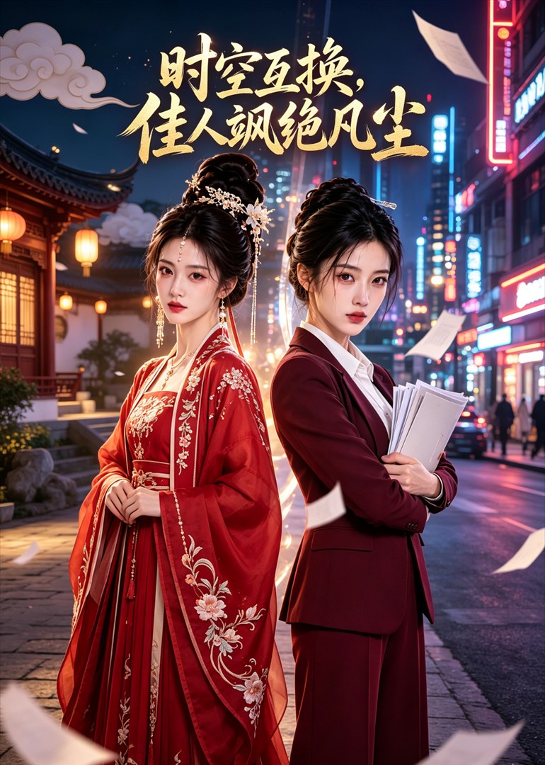 时空互换，佳人飒绝凡尘封面图