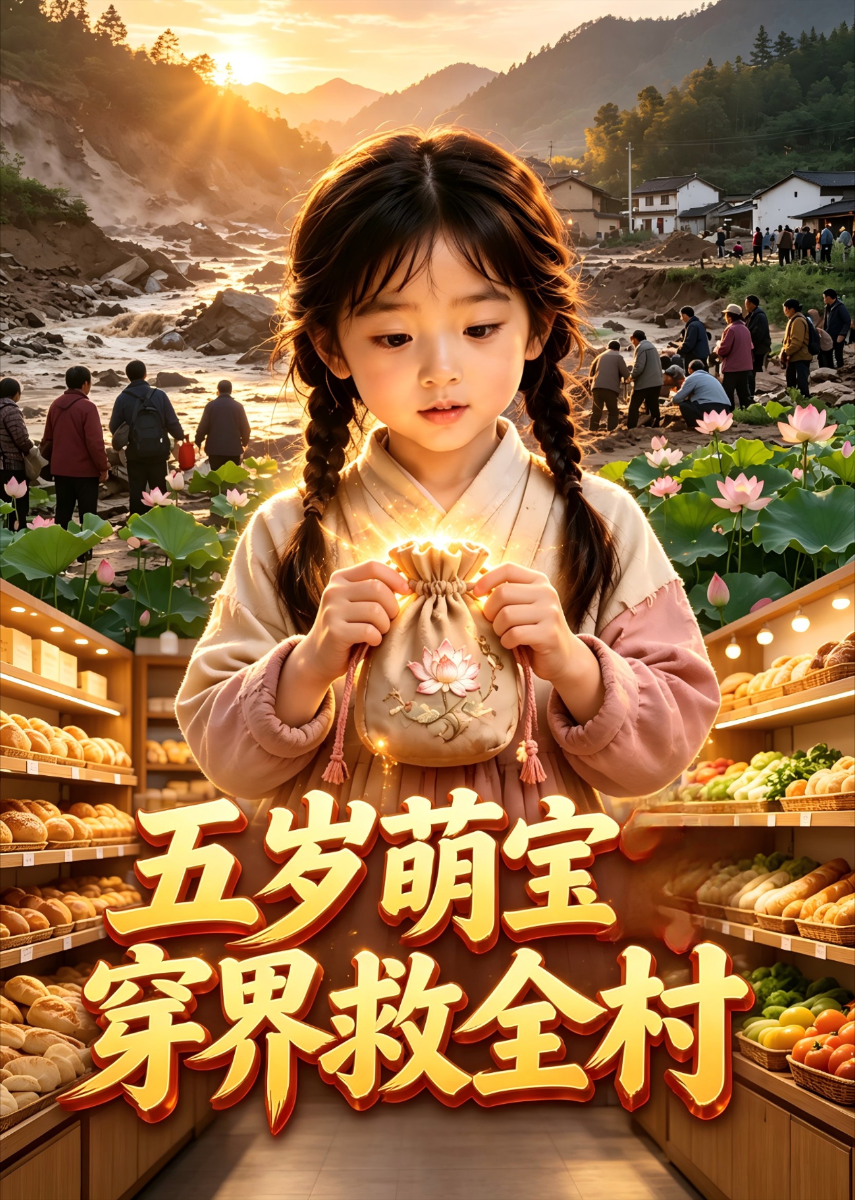 五岁萌宝穿界救全村