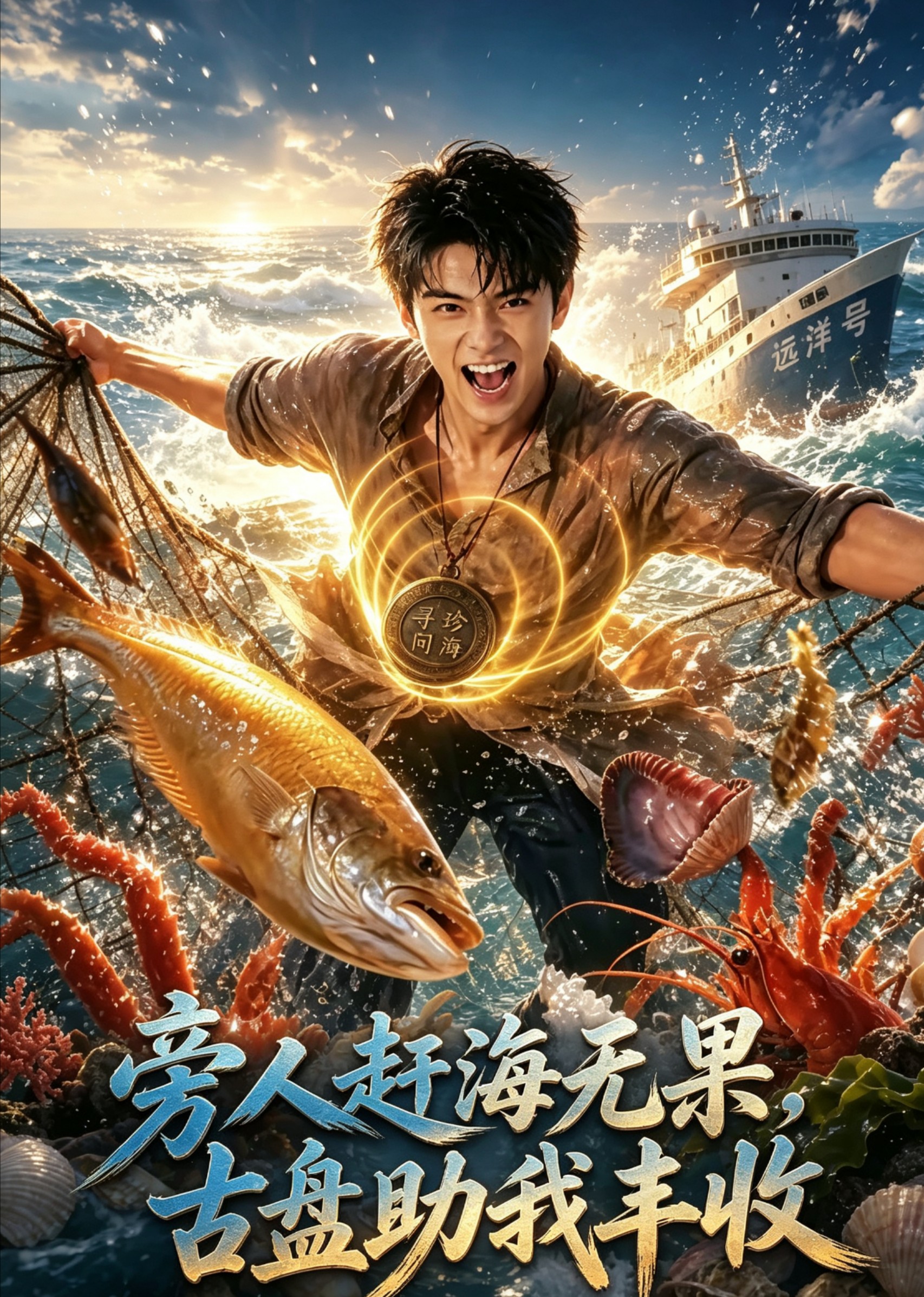 旁人赶海无果，古盘助我丰收