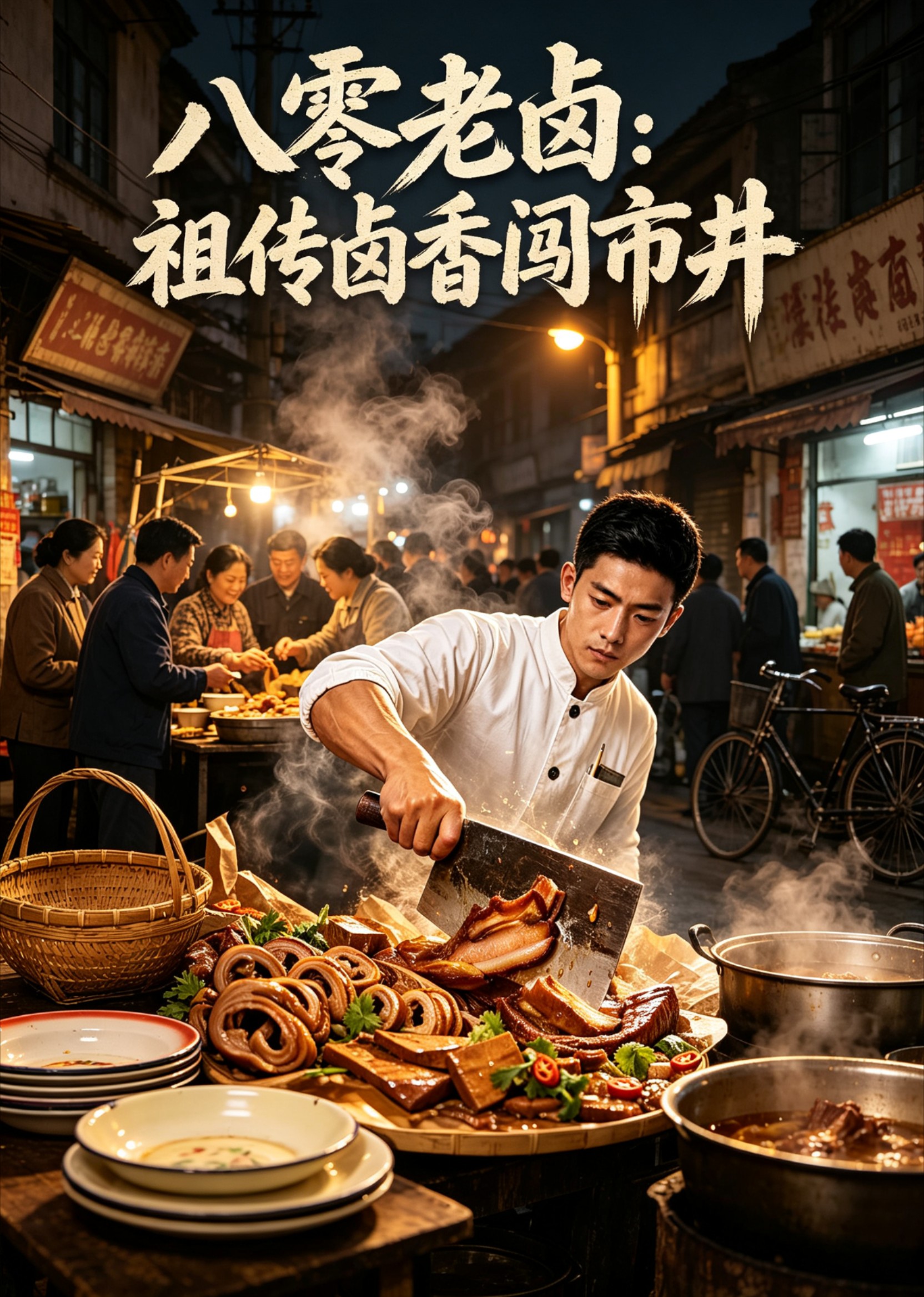八零老卤：祖传卤香闯市井封面图