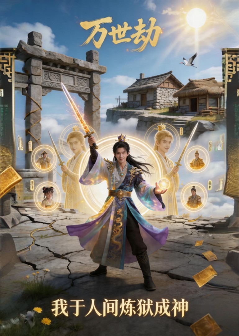 万世劫：我于人间炼狱成神封面图