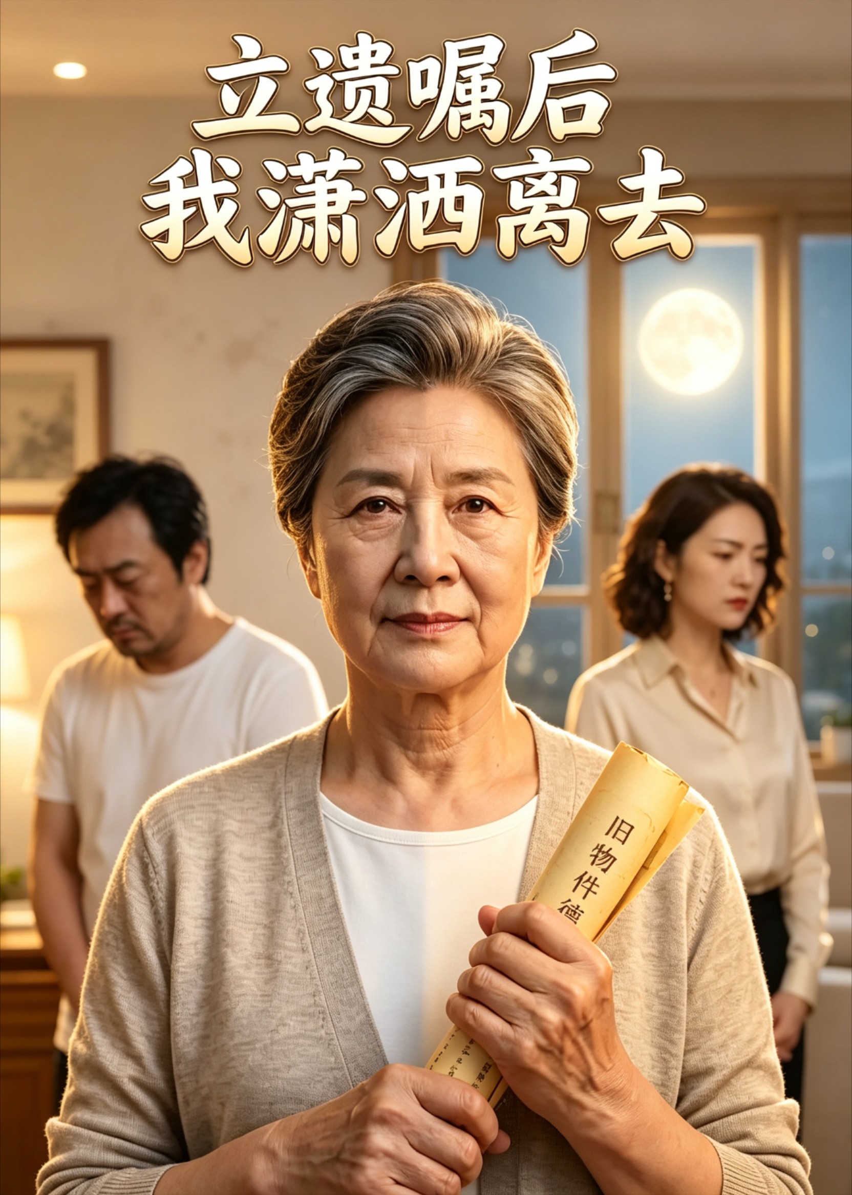 立遗嘱后我潇洒离去封面图