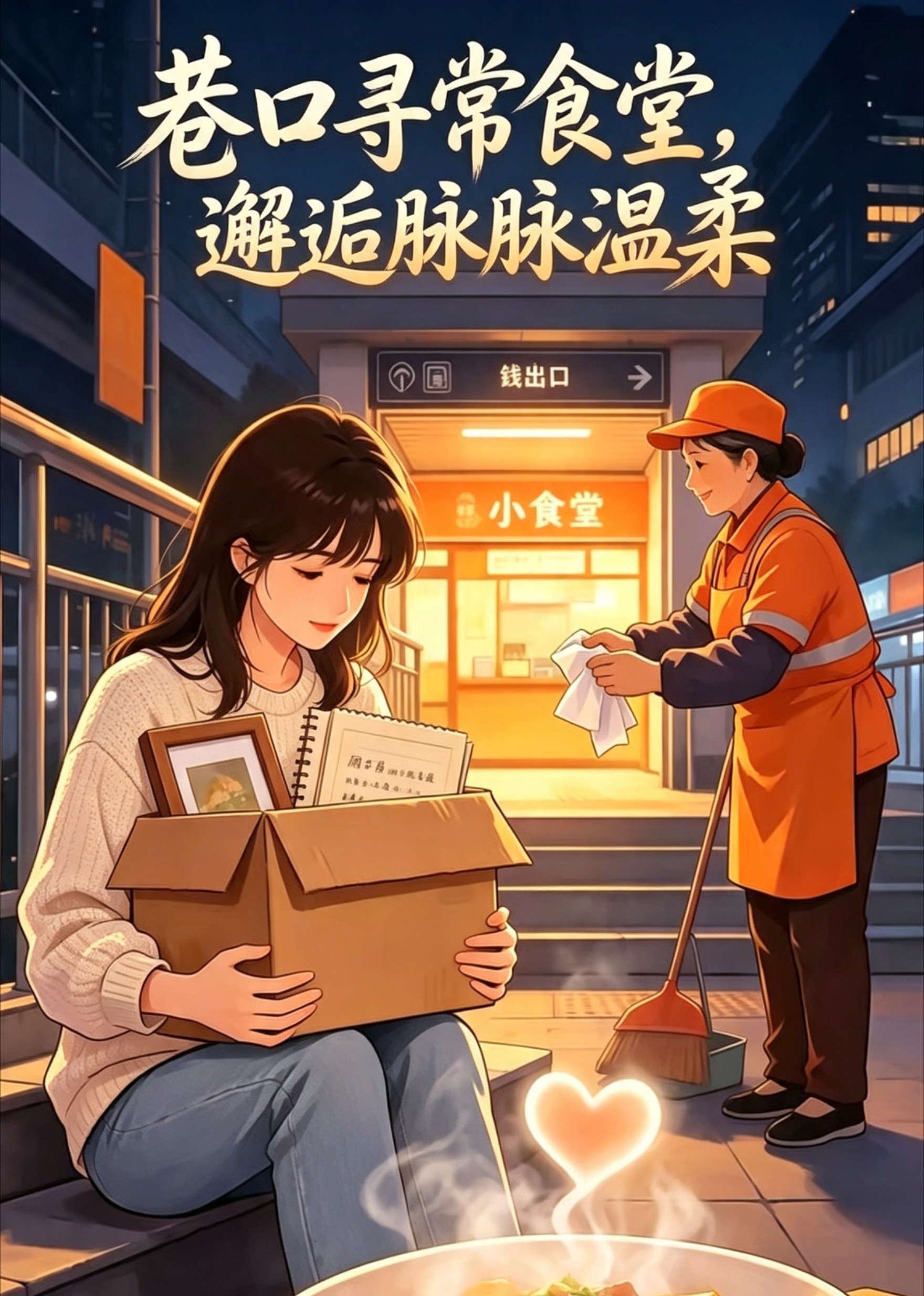 巷口寻常食堂，邂逅脉脉温柔封面图
