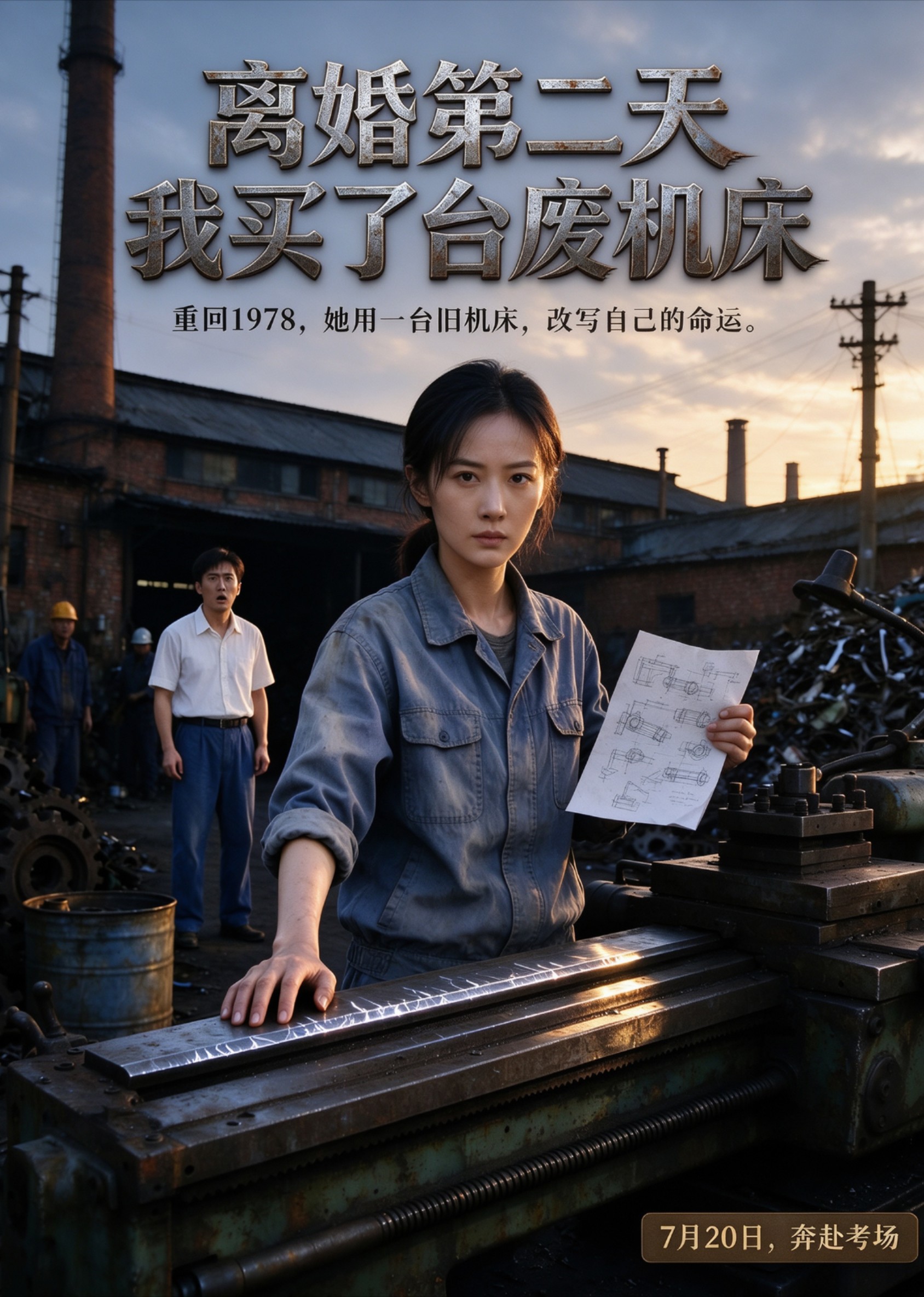 离婚第二天我买了台废机床封面图