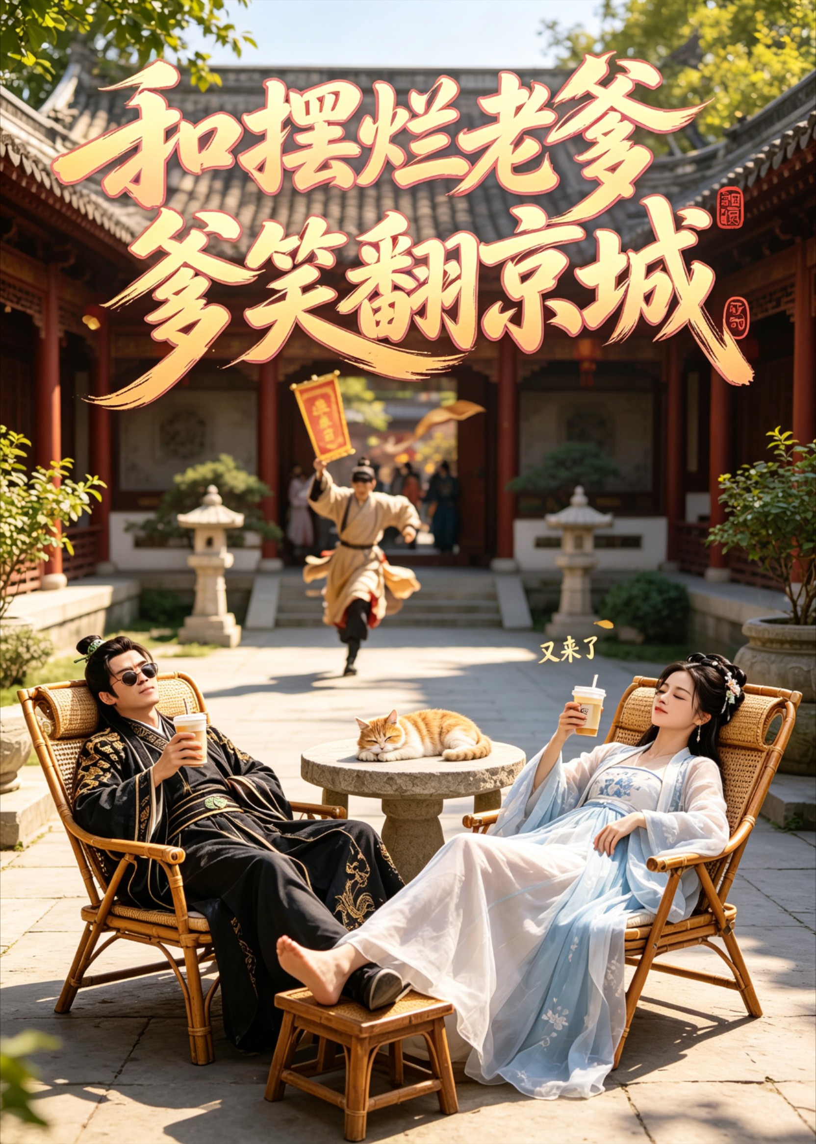 和摆烂老爹笑翻京城