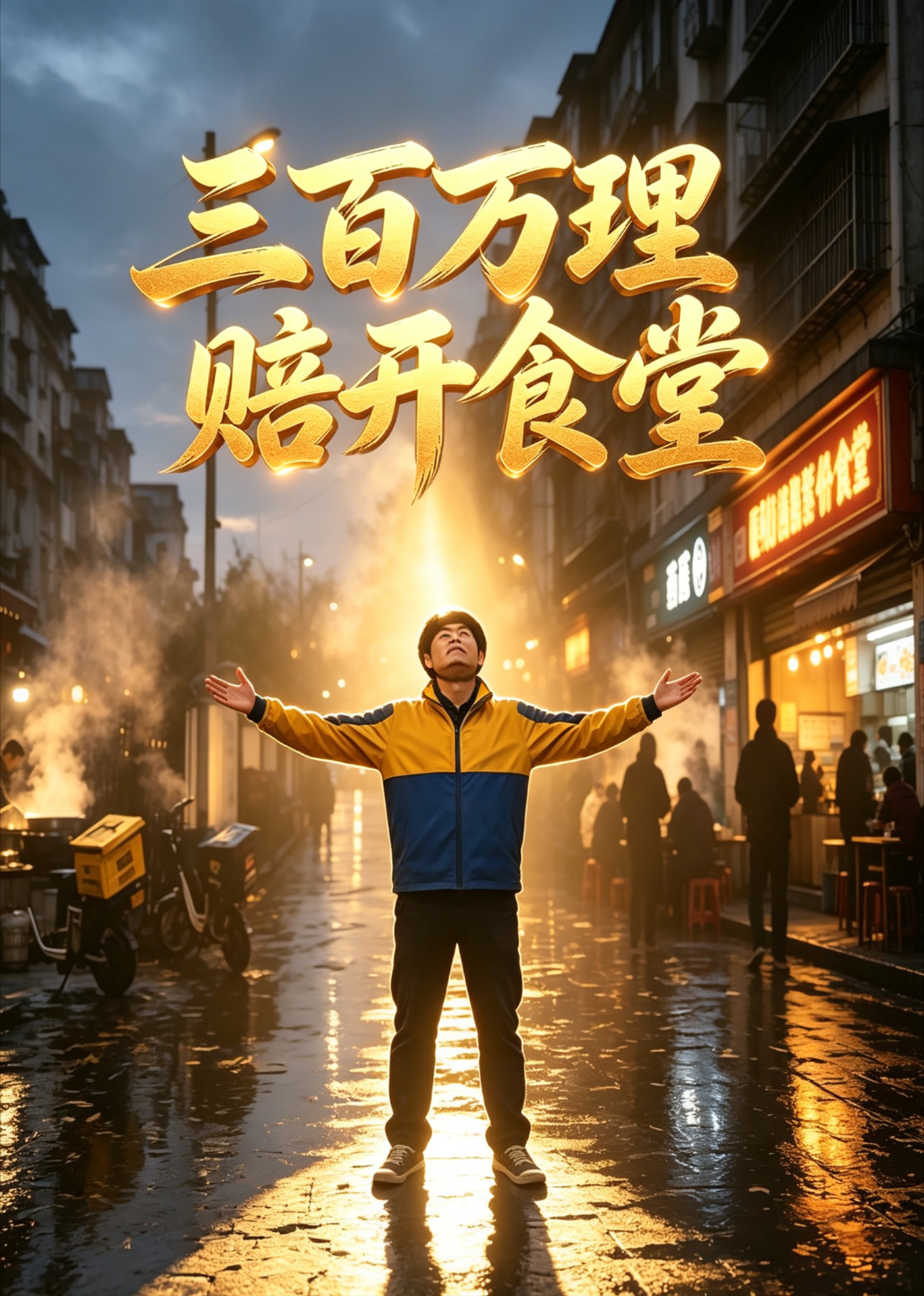 三百万理赔开食堂