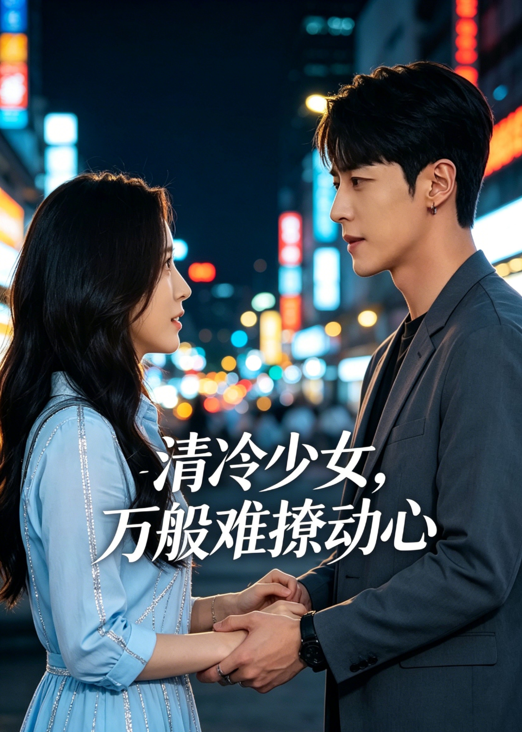 清冷少女，万般难撩动心