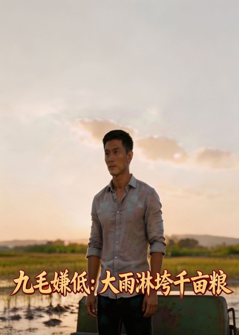 九毛嫌低：大雨淋垮千亩粮