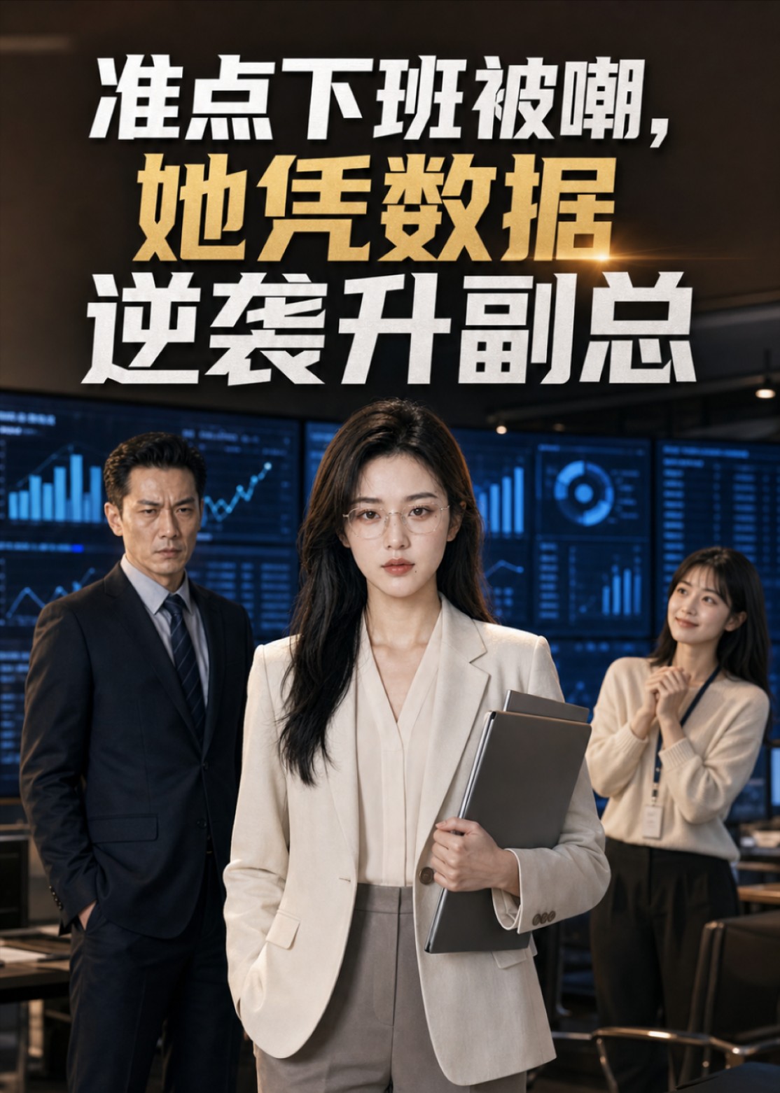 准点下班被嘲，她凭数据逆袭升副总