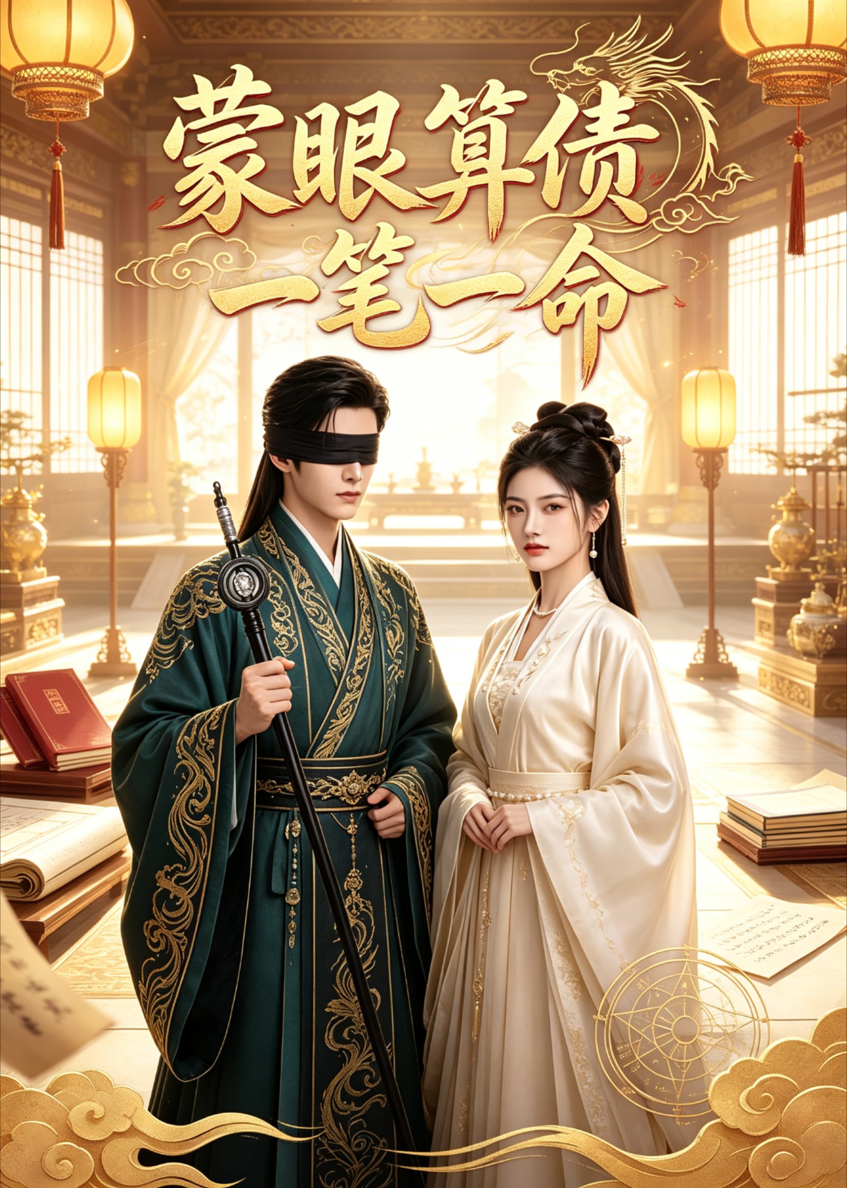 蒙眼算债一笔一命