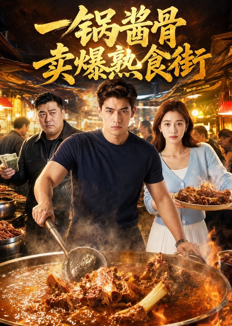 一锅酱骨卖爆熟食街