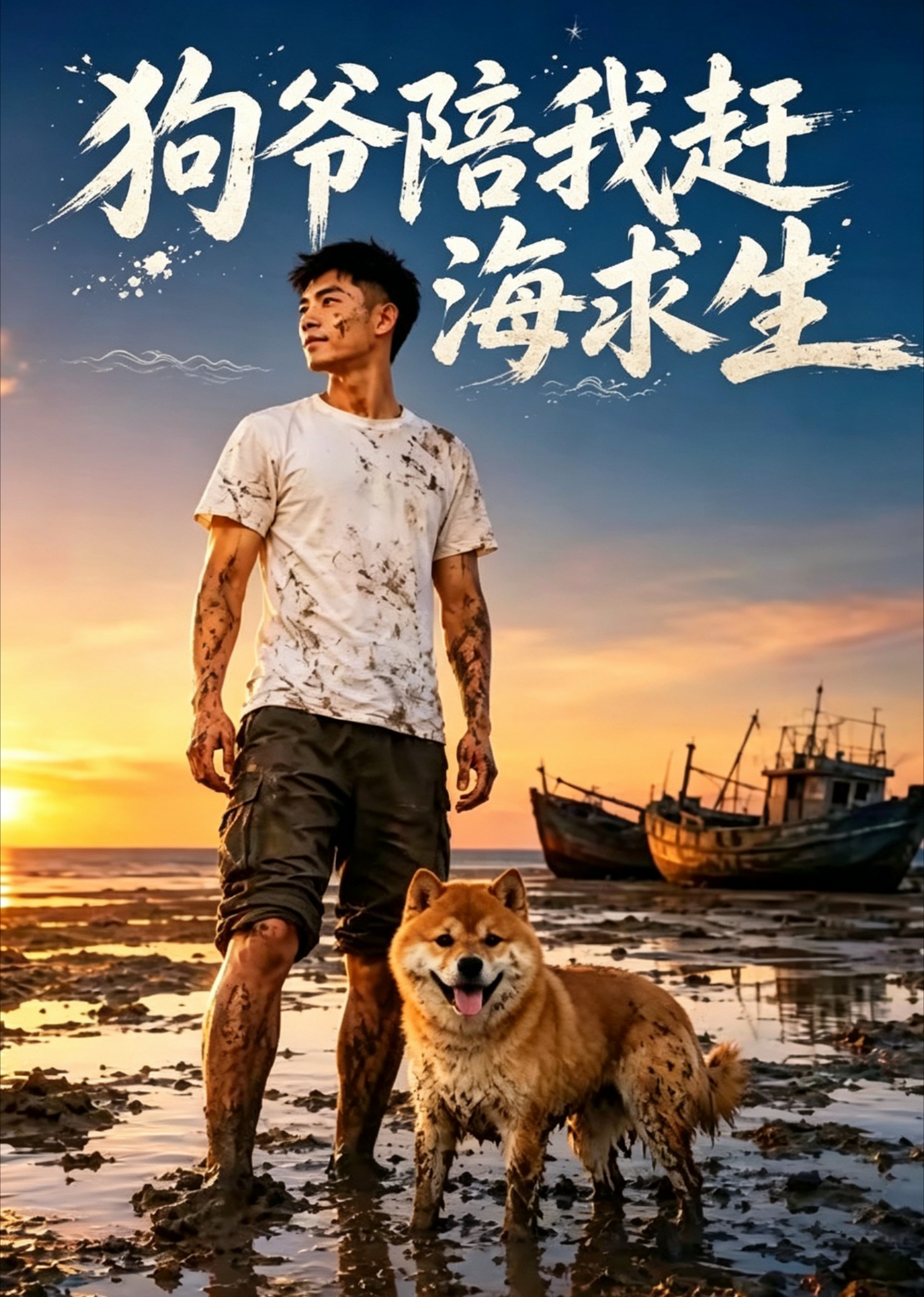 狗爷陪我赶海求生