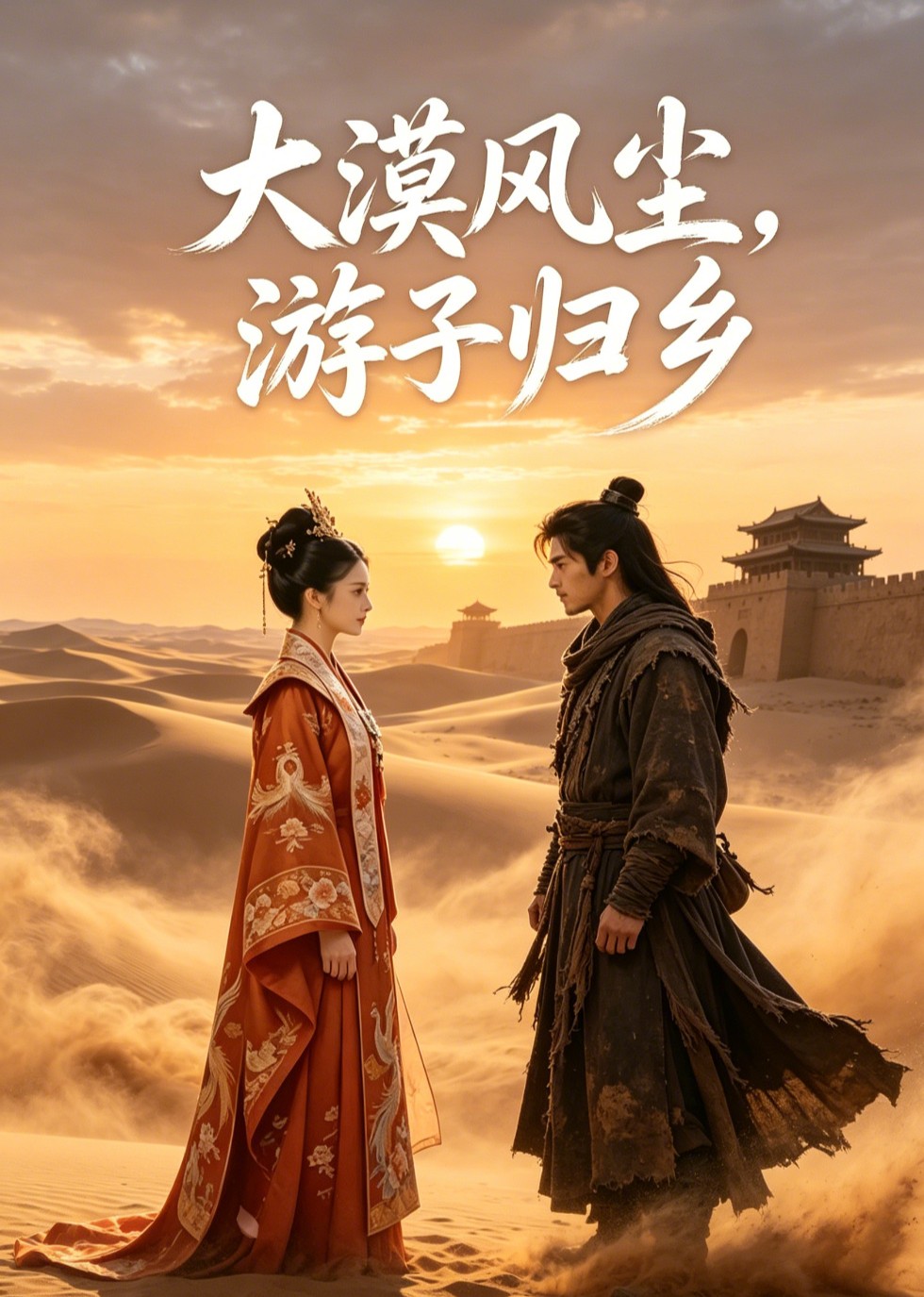 大漠风尘，游子归乡封面图
