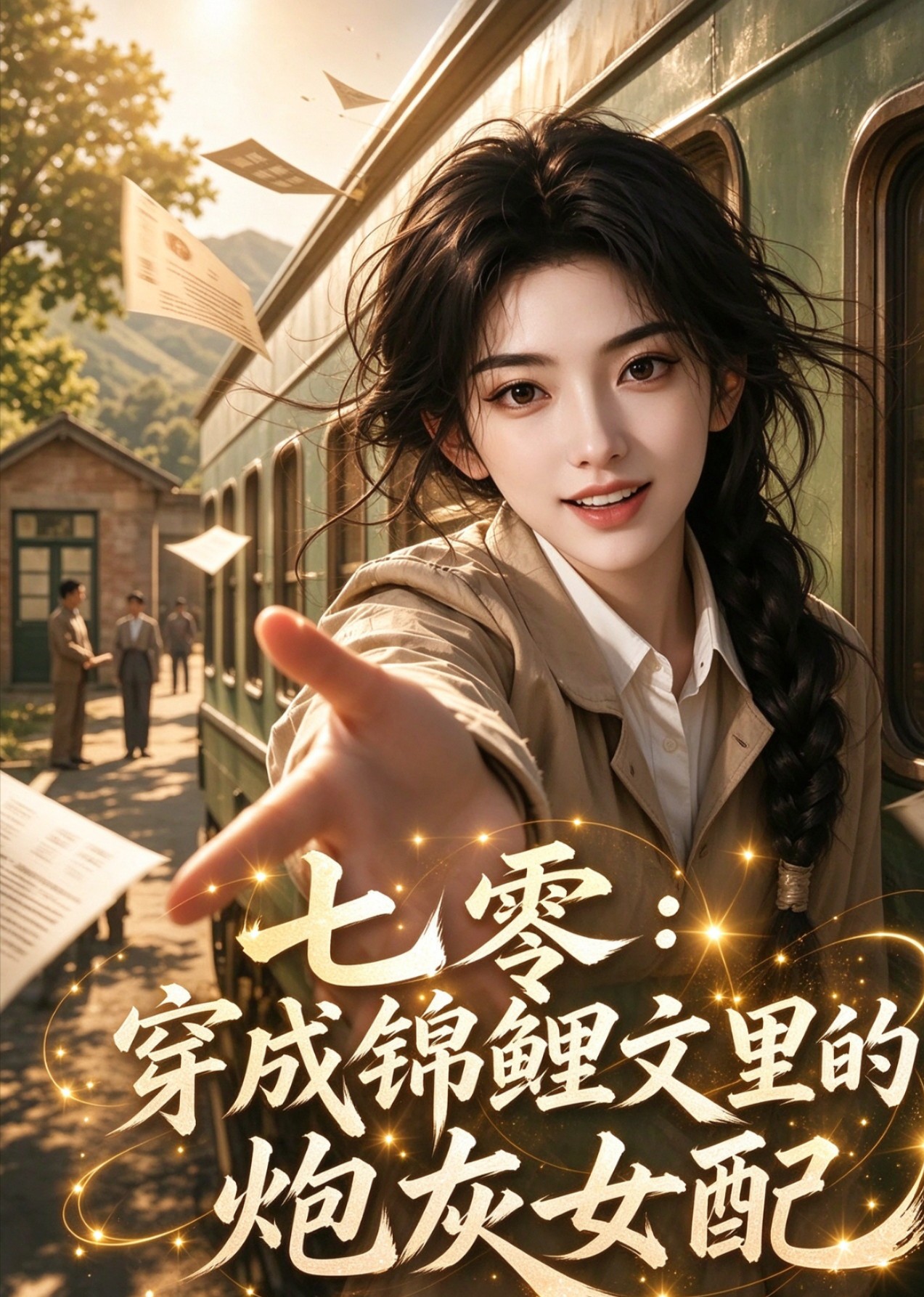 七零：穿成锦鲤文里的炮灰女配封面图