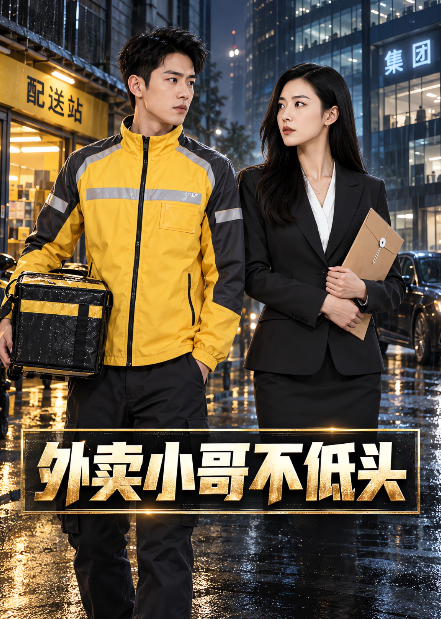 外卖小哥不低头