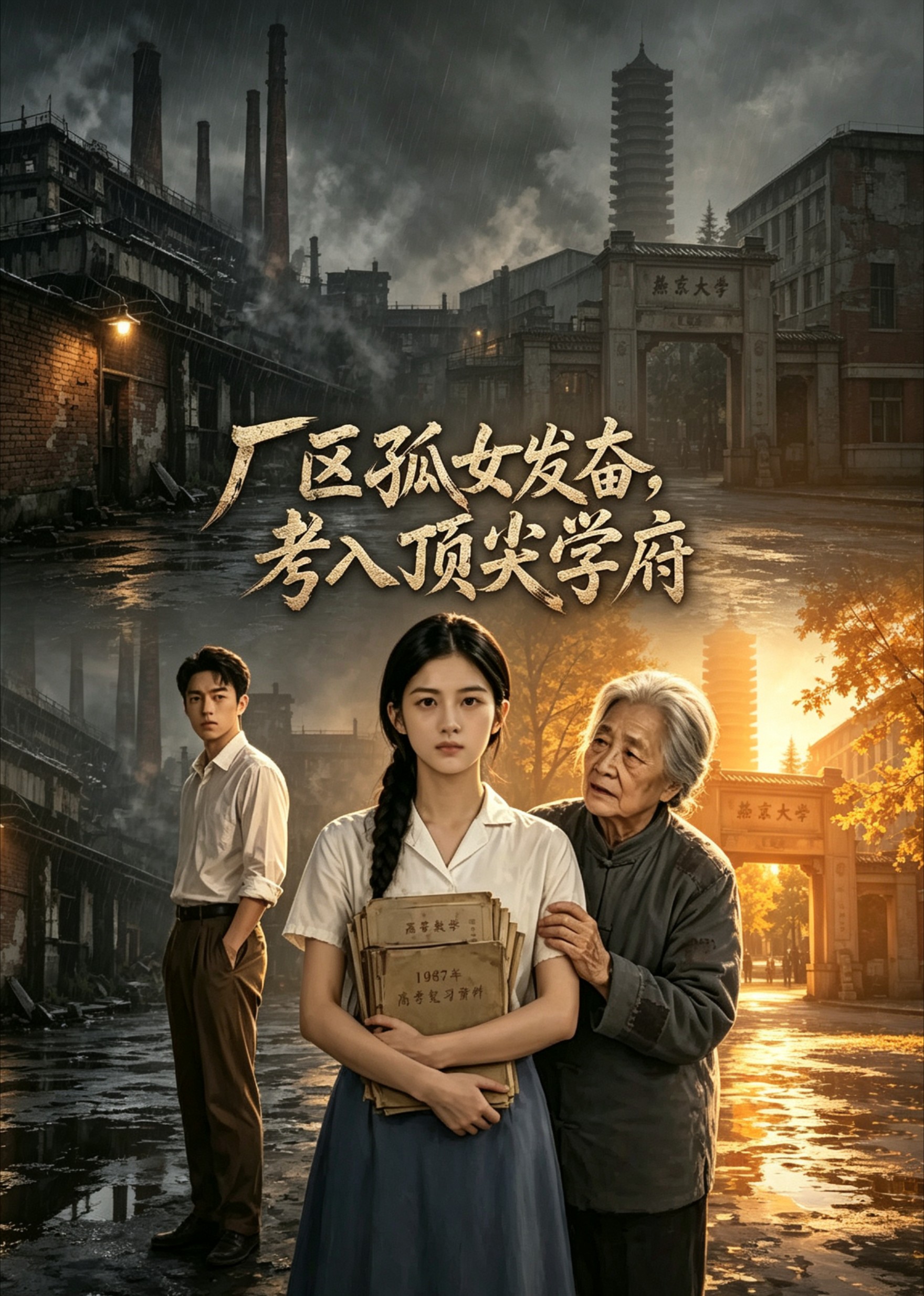 厂区孤女发奋，考入顶尖学府