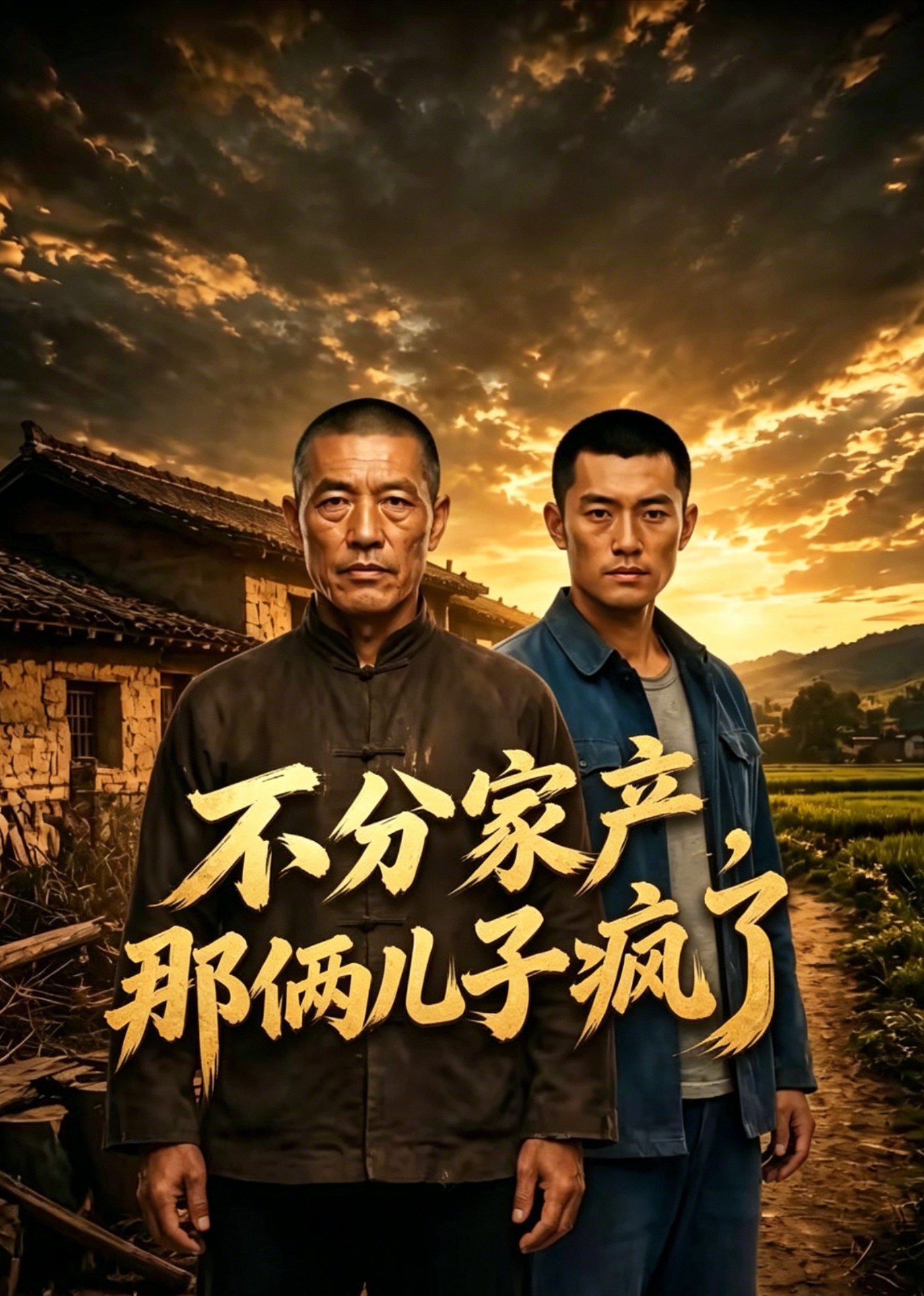 不分家产，那俩儿子疯了