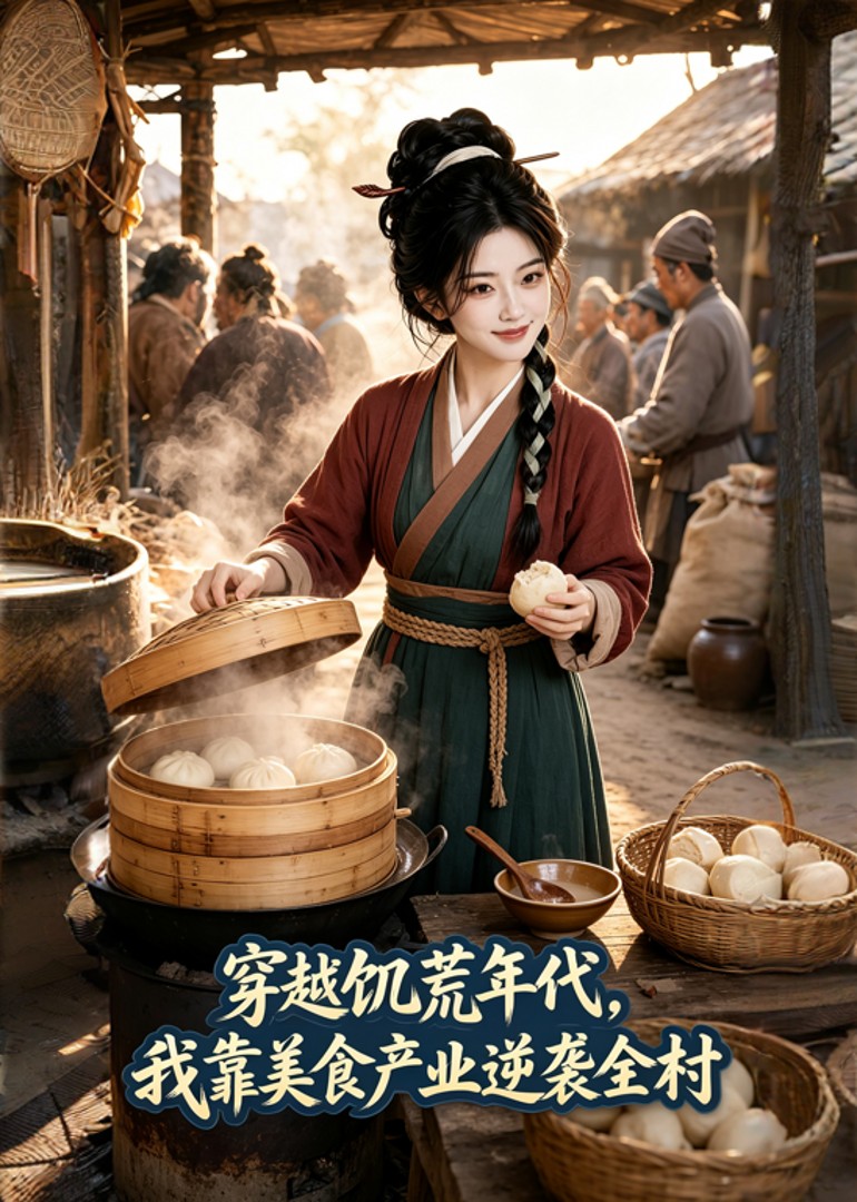 穿越饥荒年代，我靠美食产业逆袭全村封面图