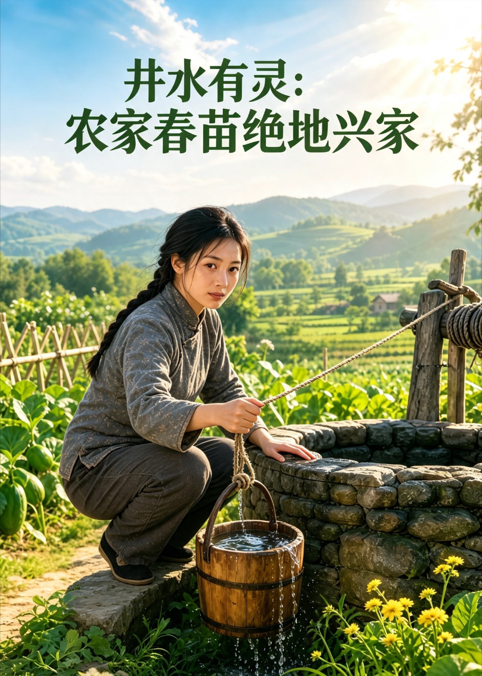 井水有灵：农家春苗绝地兴家封面图