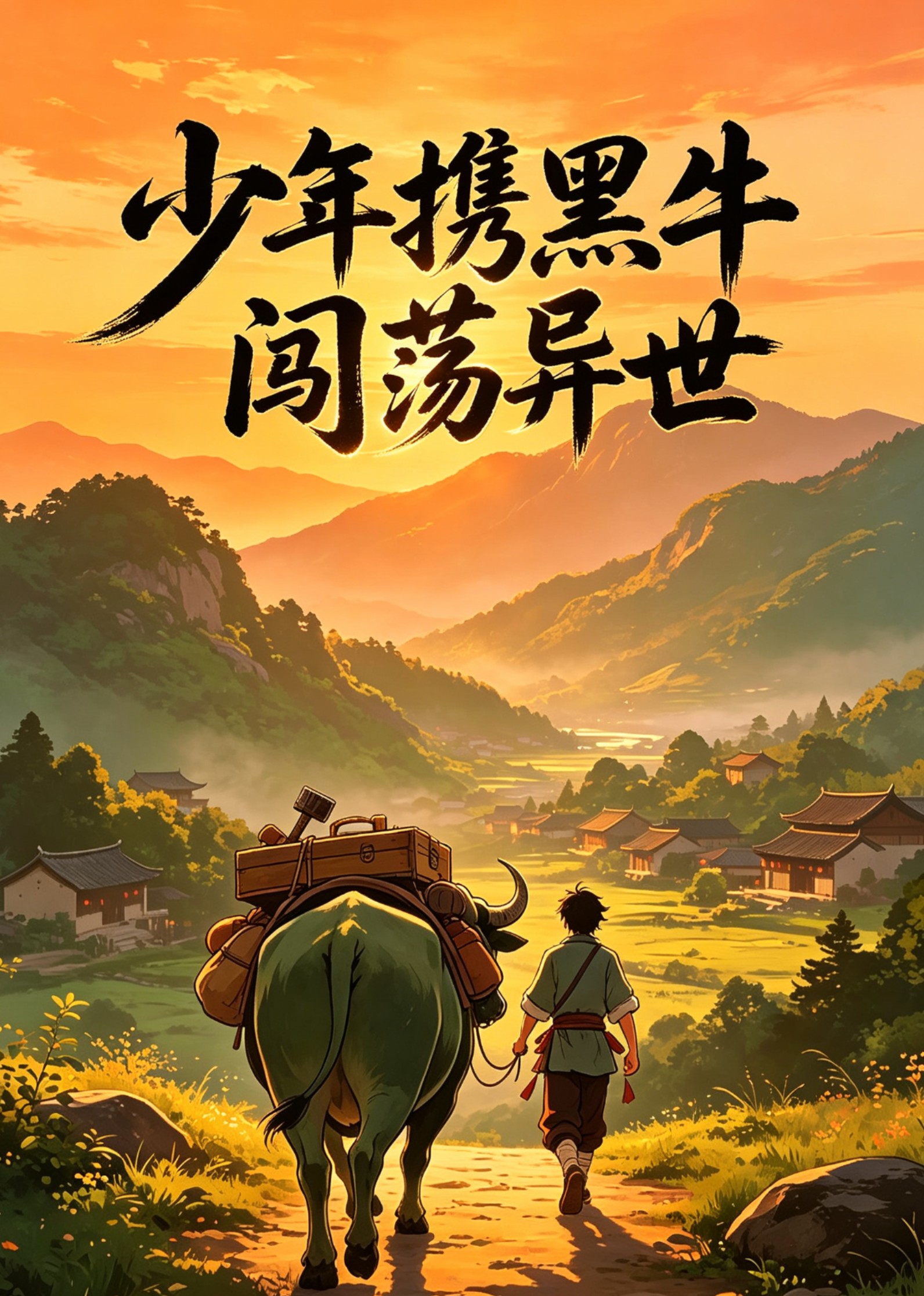 少年携黑牛闯荡异世封面图