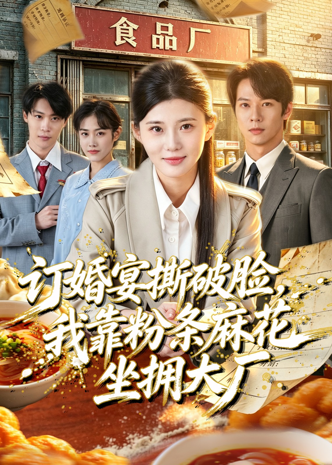 订婚宴撕破脸，我靠粉条麻花坐拥大厂