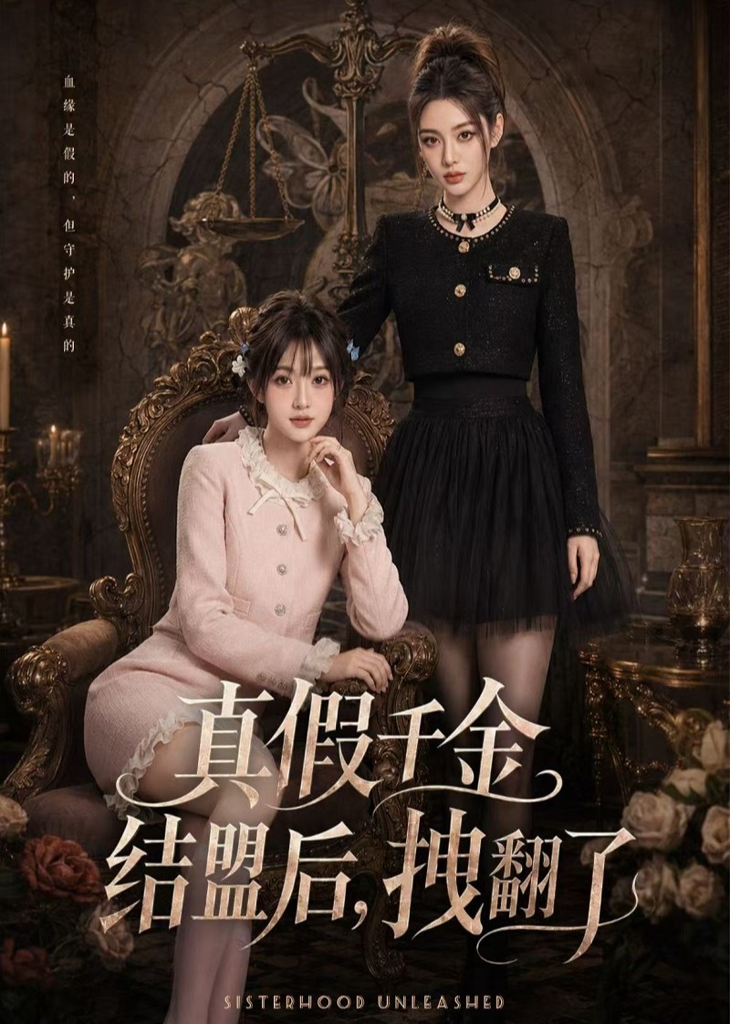 真假千金结盟后，拽翻了封面图