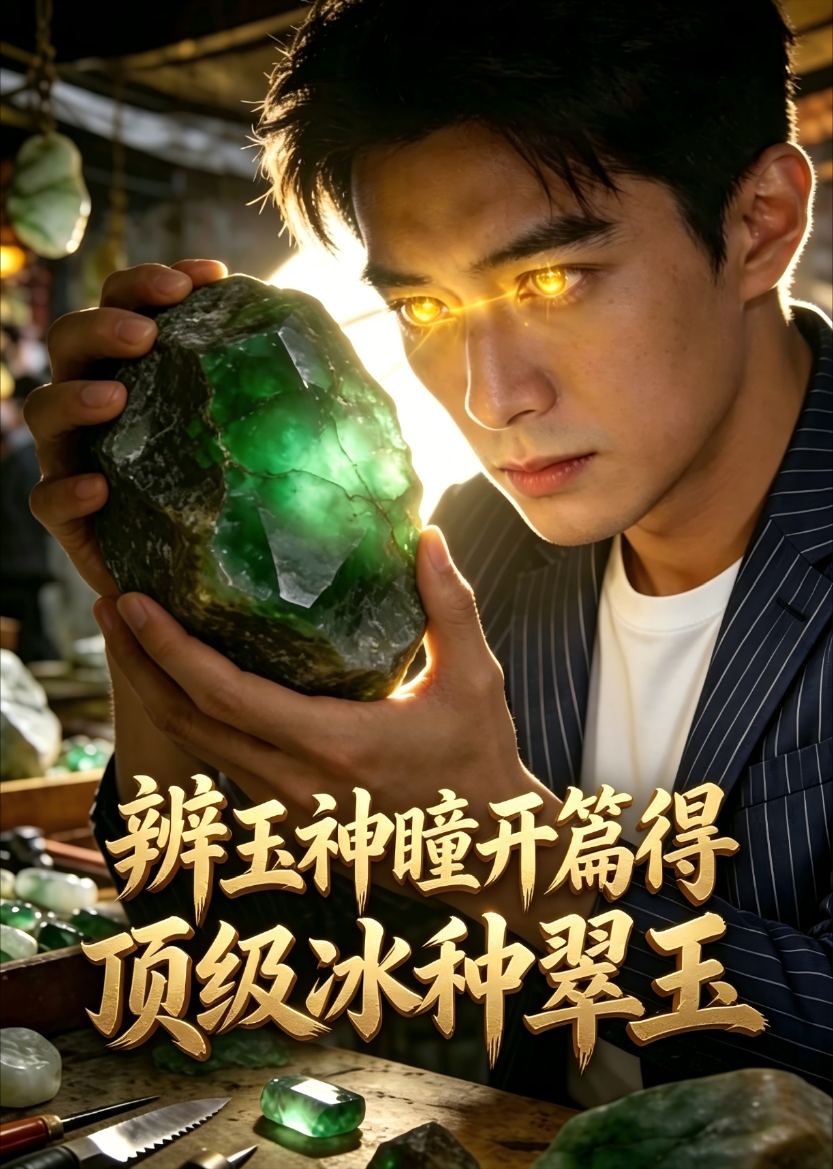 辨玉神瞳开篇得顶级冰种翠玉