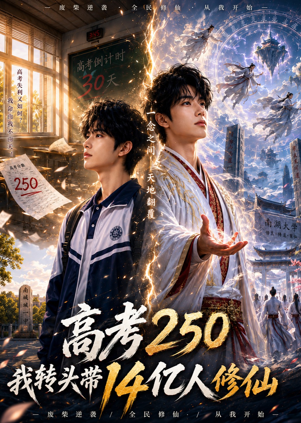 高考250，我转头带14亿人修仙