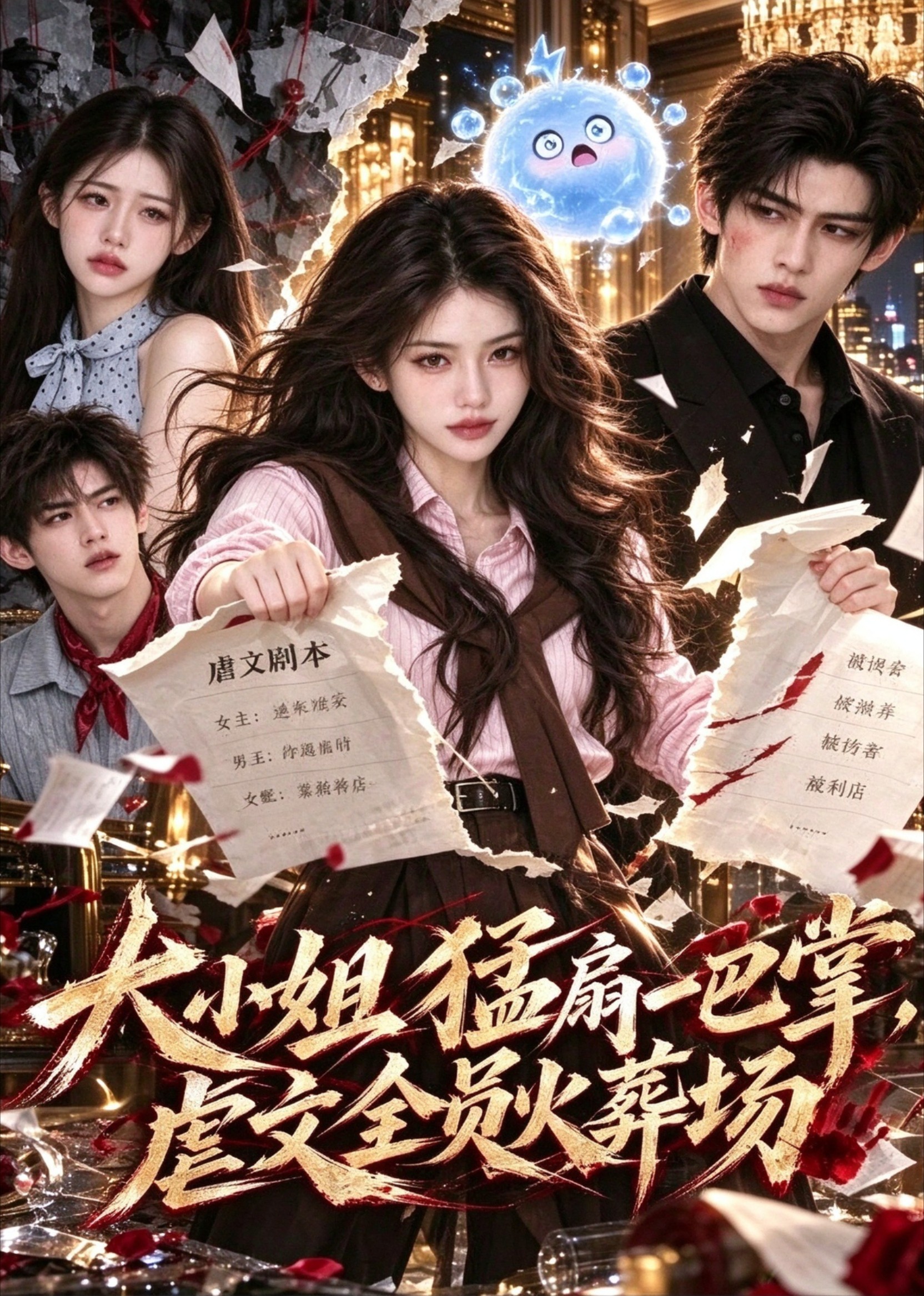 大小姐猛扇一巴掌，虐文全员火葬场封面图